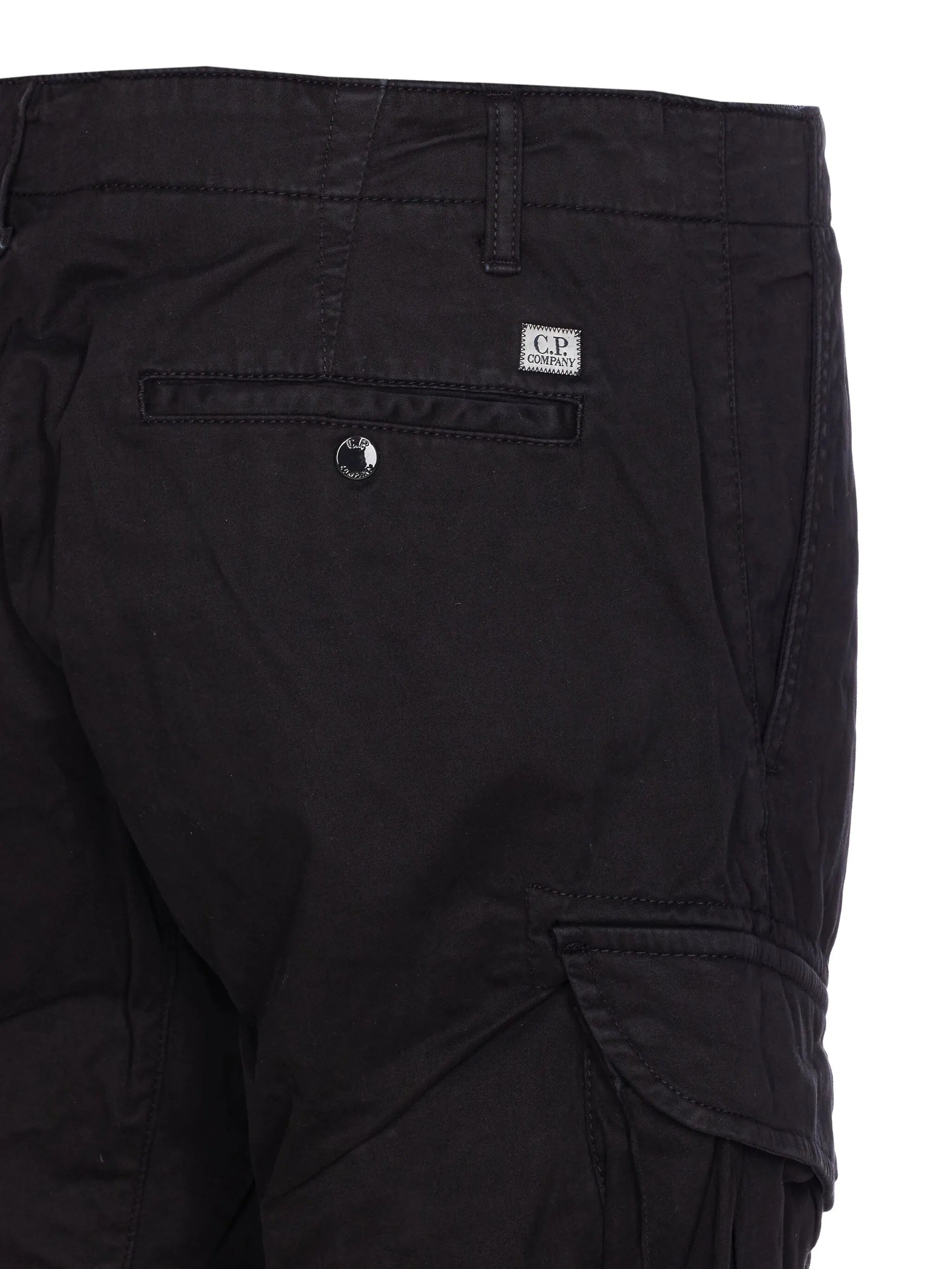 CARGO PANT IN STRETCH SATIN
