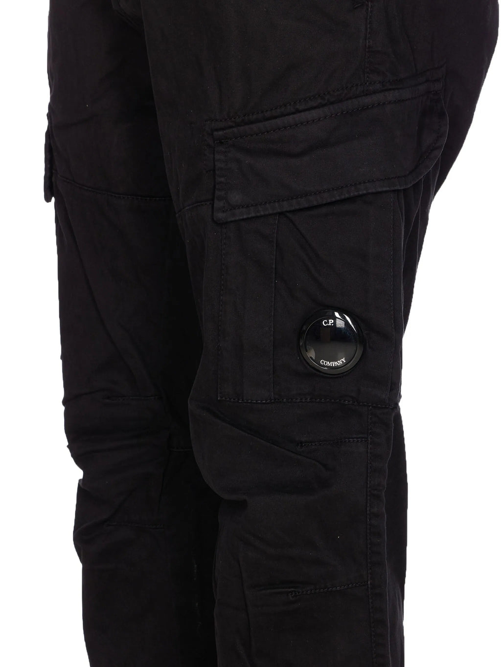 CARGO PANT IN STRETCH SATIN