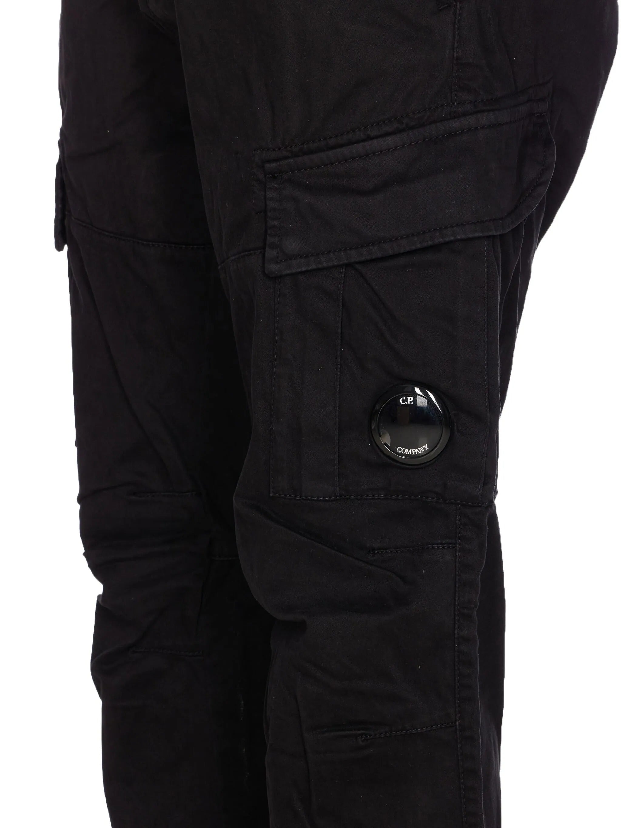 CARGO PANT IN STRETCH SATIN