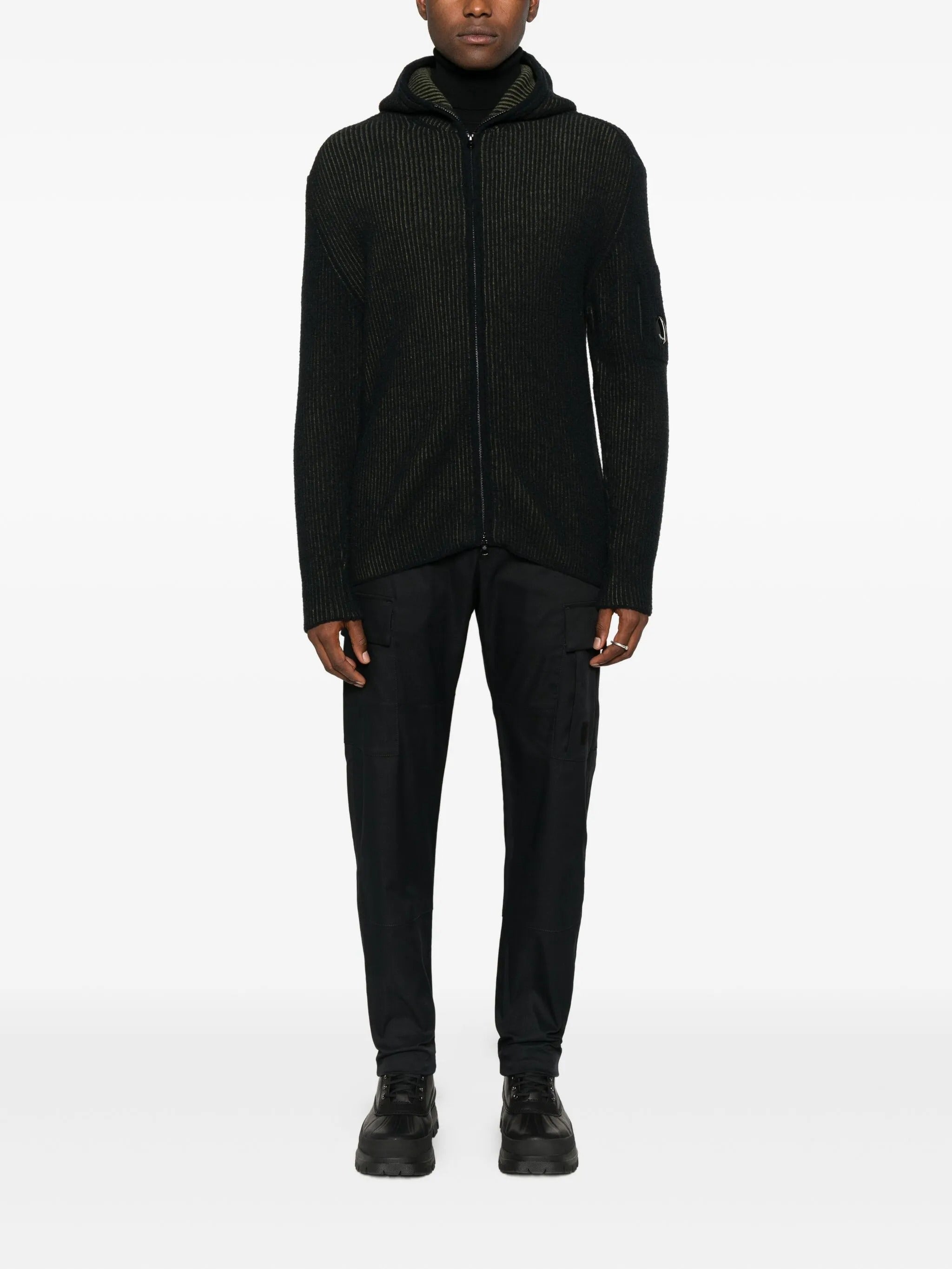 KNITWEAR CARDIGAN IN FLEECE KNIT