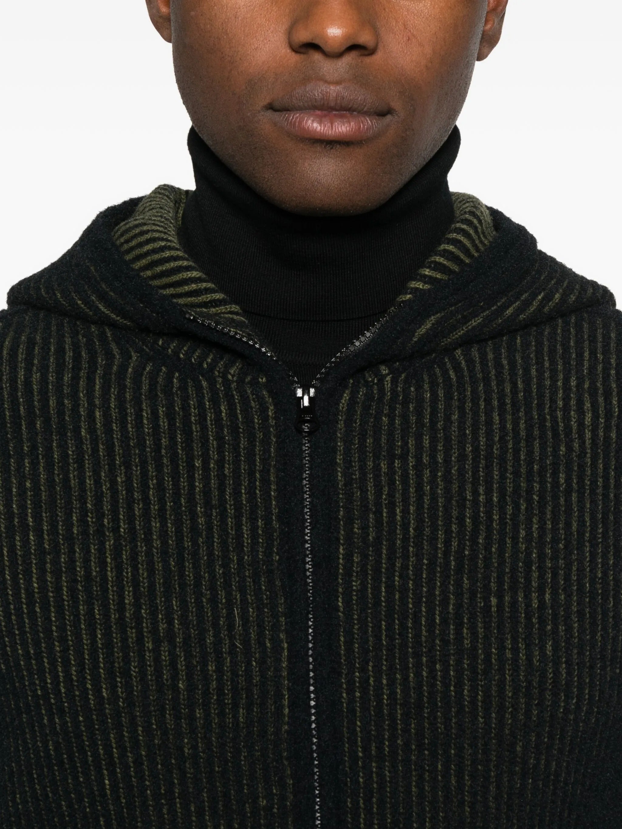 KNITWEAR CARDIGAN IN FLEECE KNIT