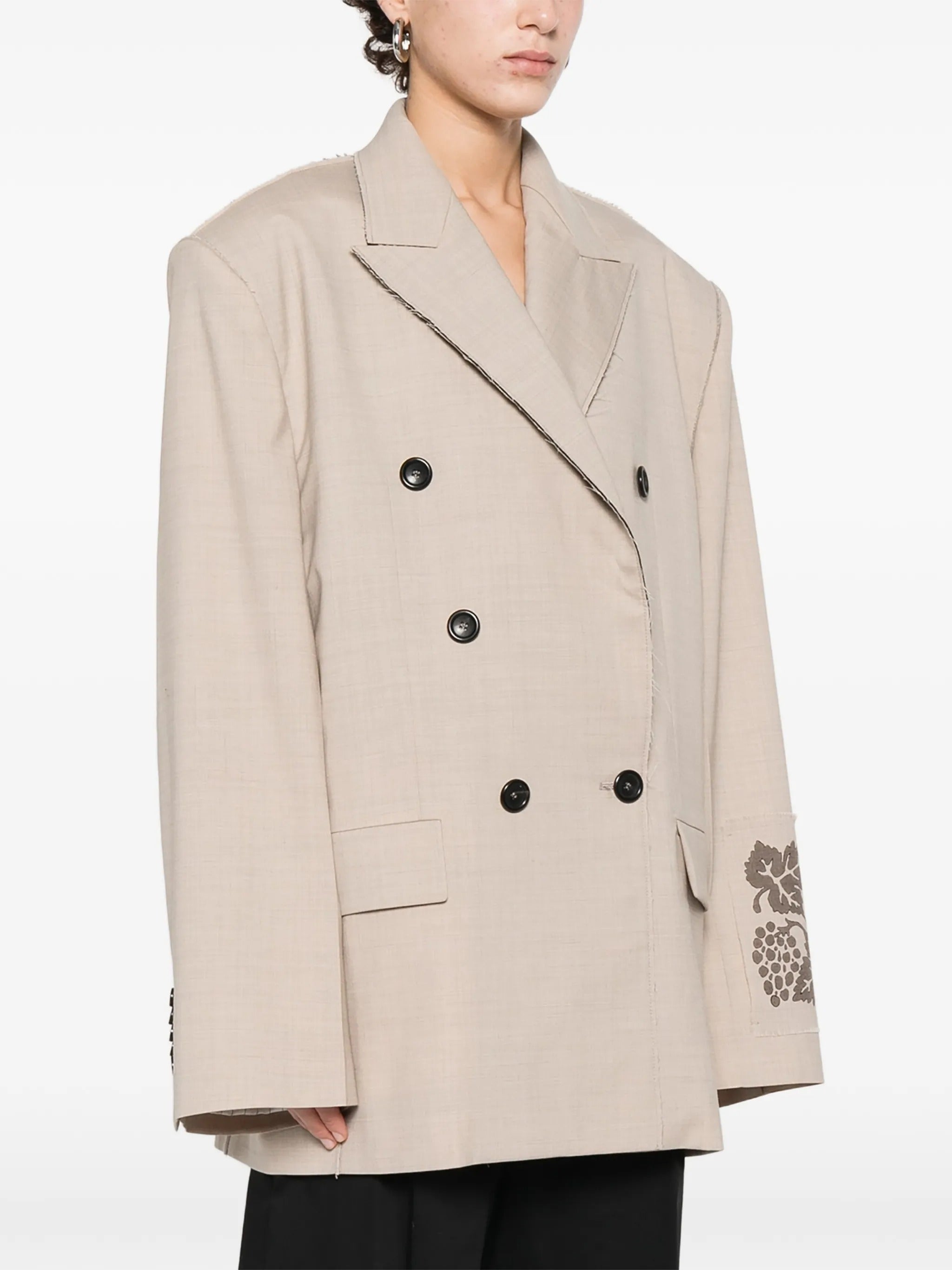 OVERSIZE DOUBLE BREASTED JACKET
