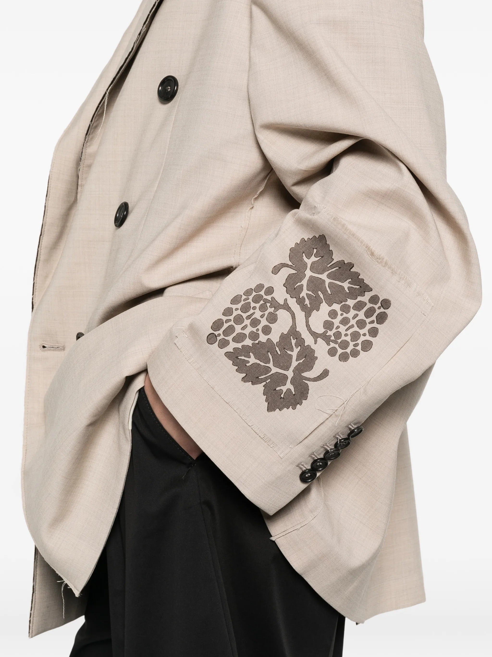 OVERSIZE DOUBLE BREASTED JACKET