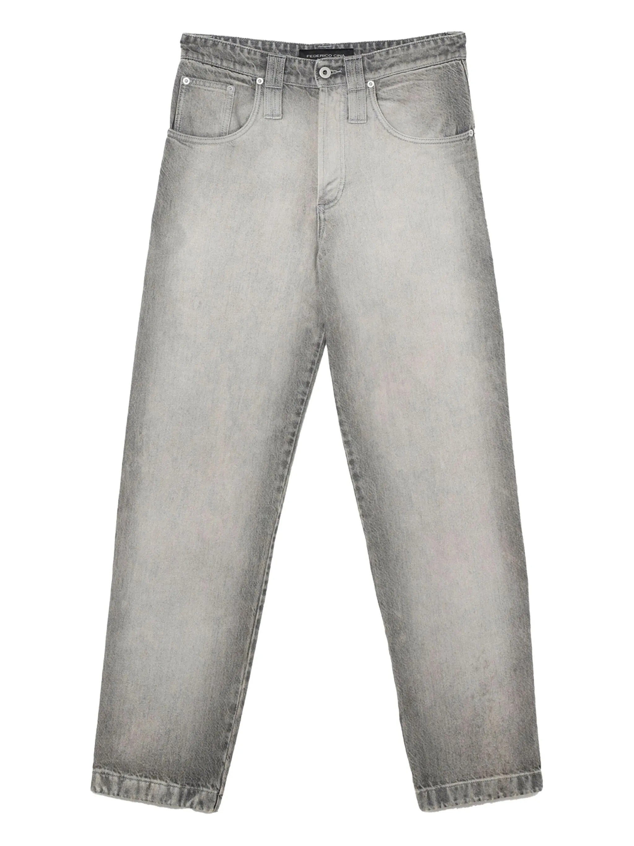 BELACHED REGULAR 5 POCKET DENIM