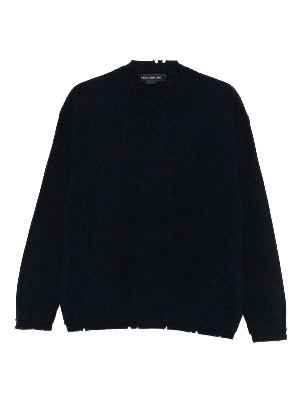 ENGLISH RIB CREWNECK
