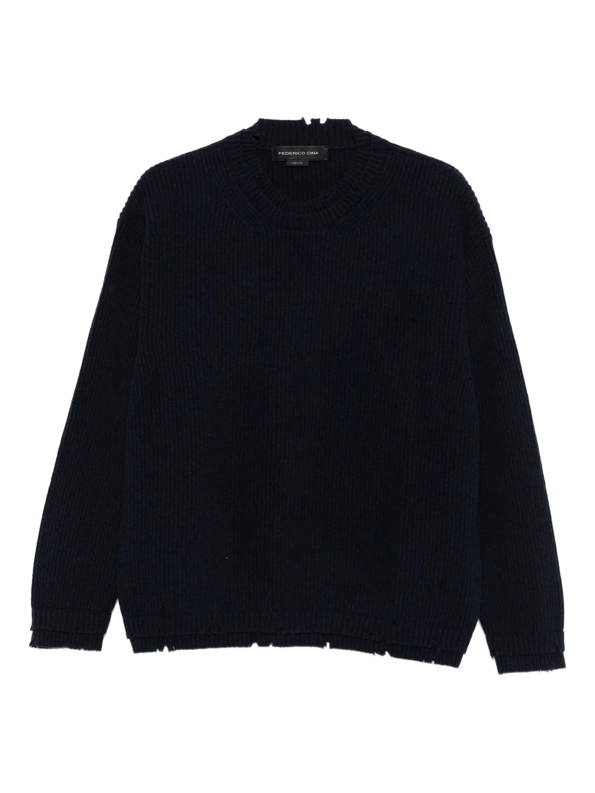 ENGLISH RIB CREWNECK