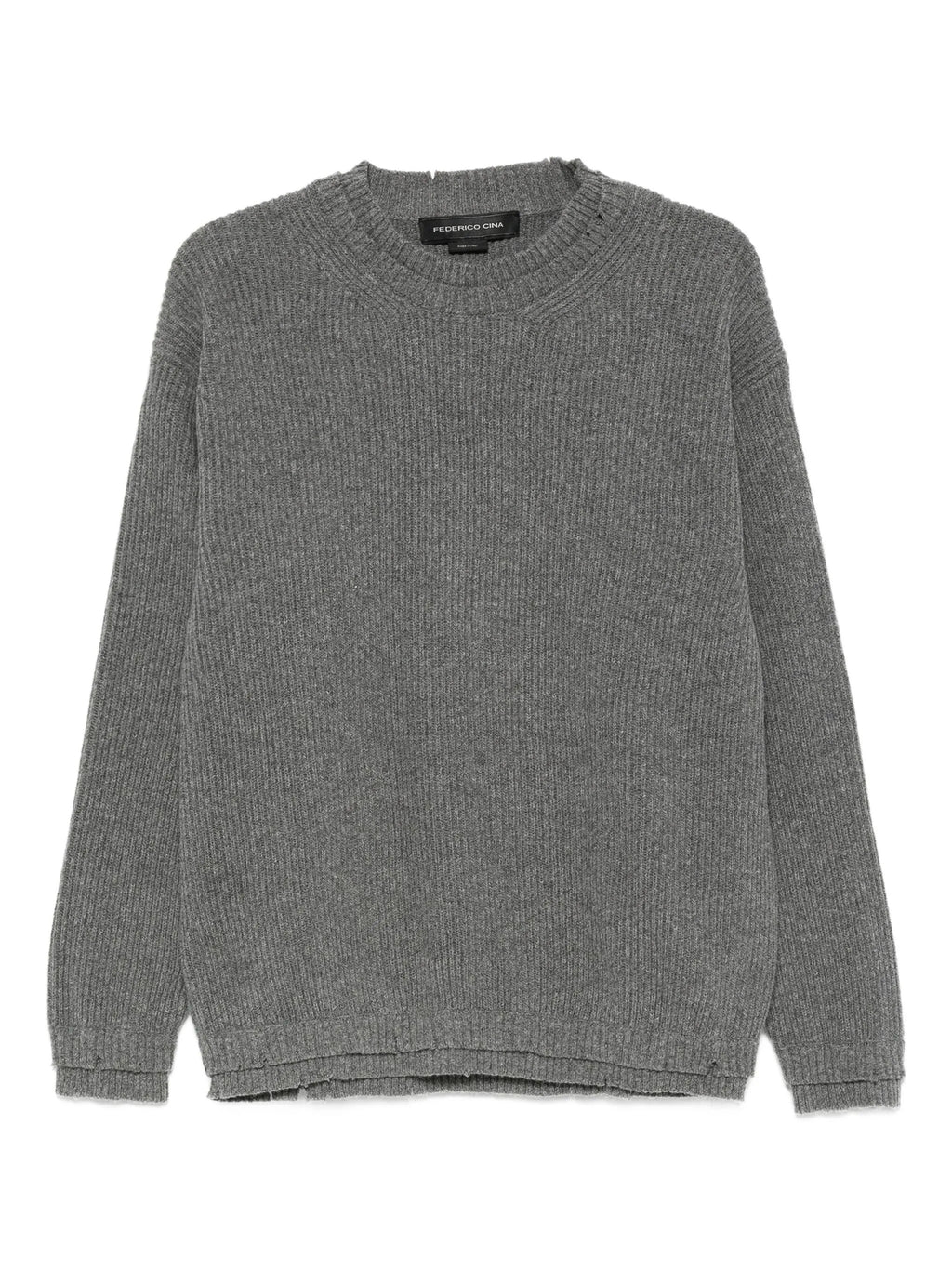 ENGLISH RIB CREWNECK