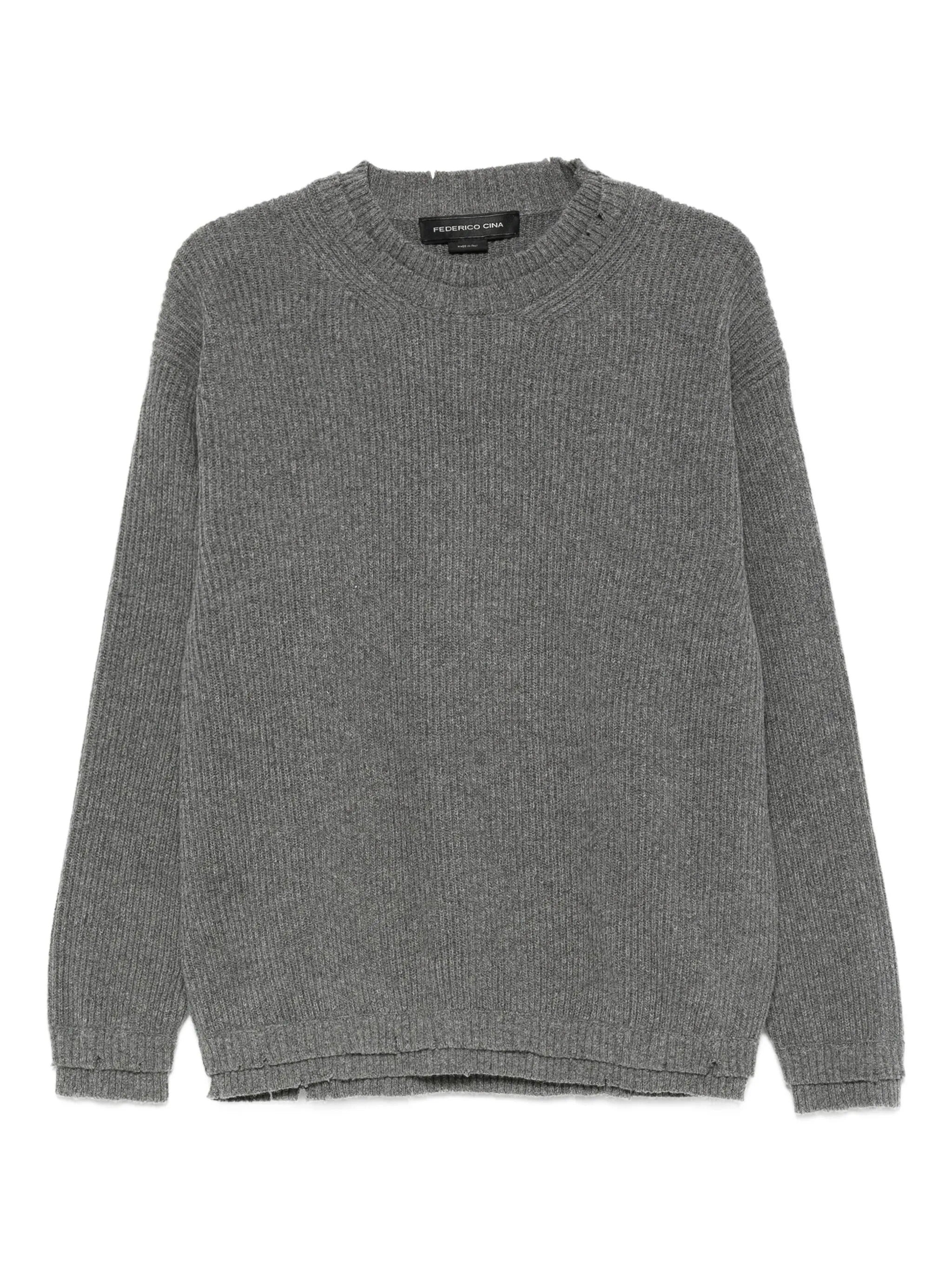 ENGLISH RIB CREWNECK