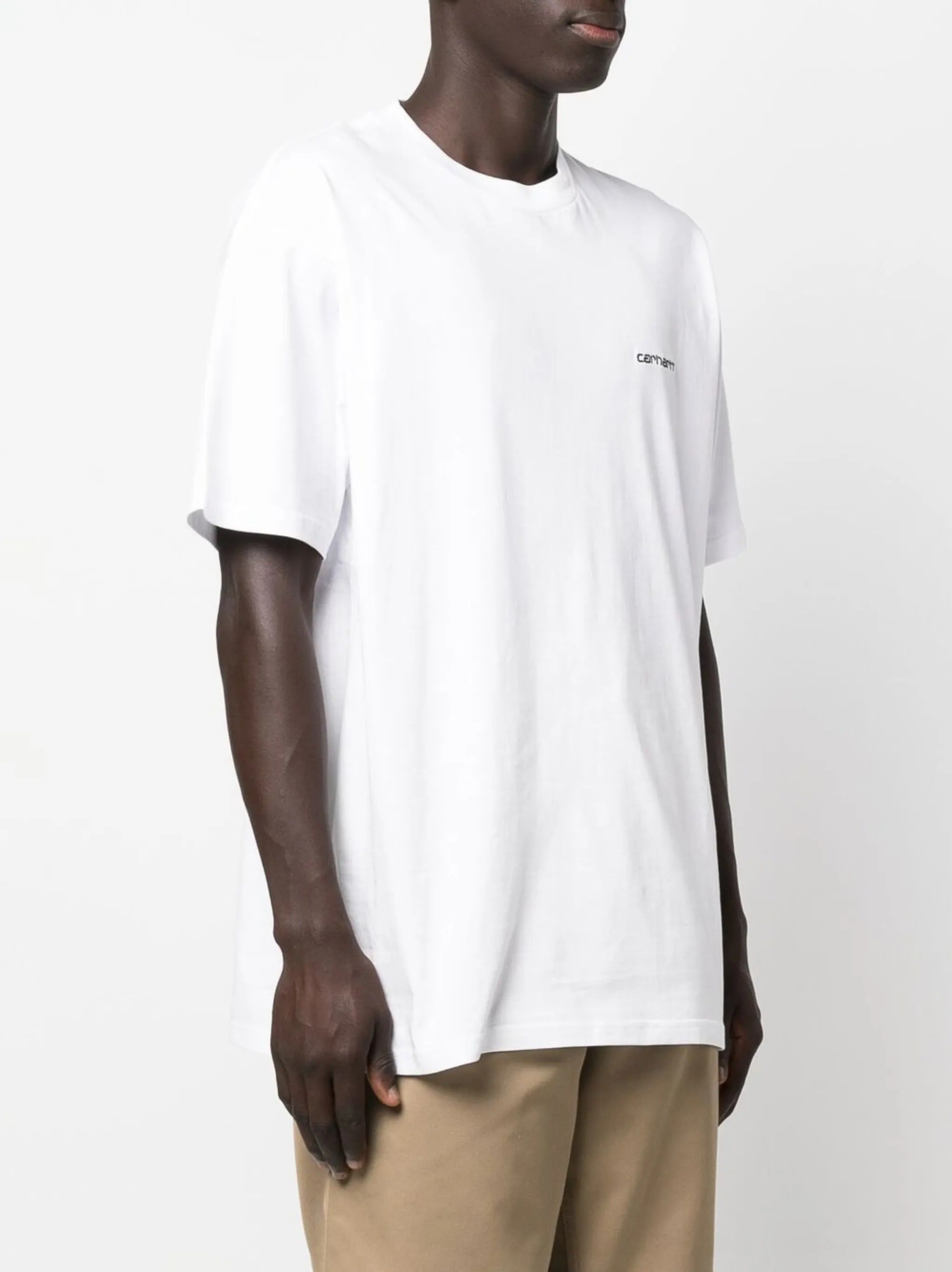 S/S Script Embroidery T-Shirt