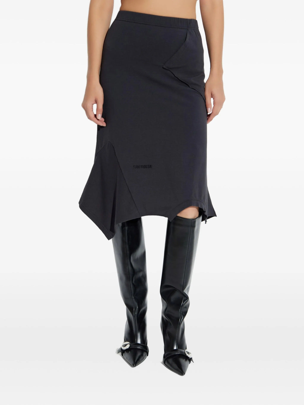LOGO UPSIDE DOWN T SKIRT