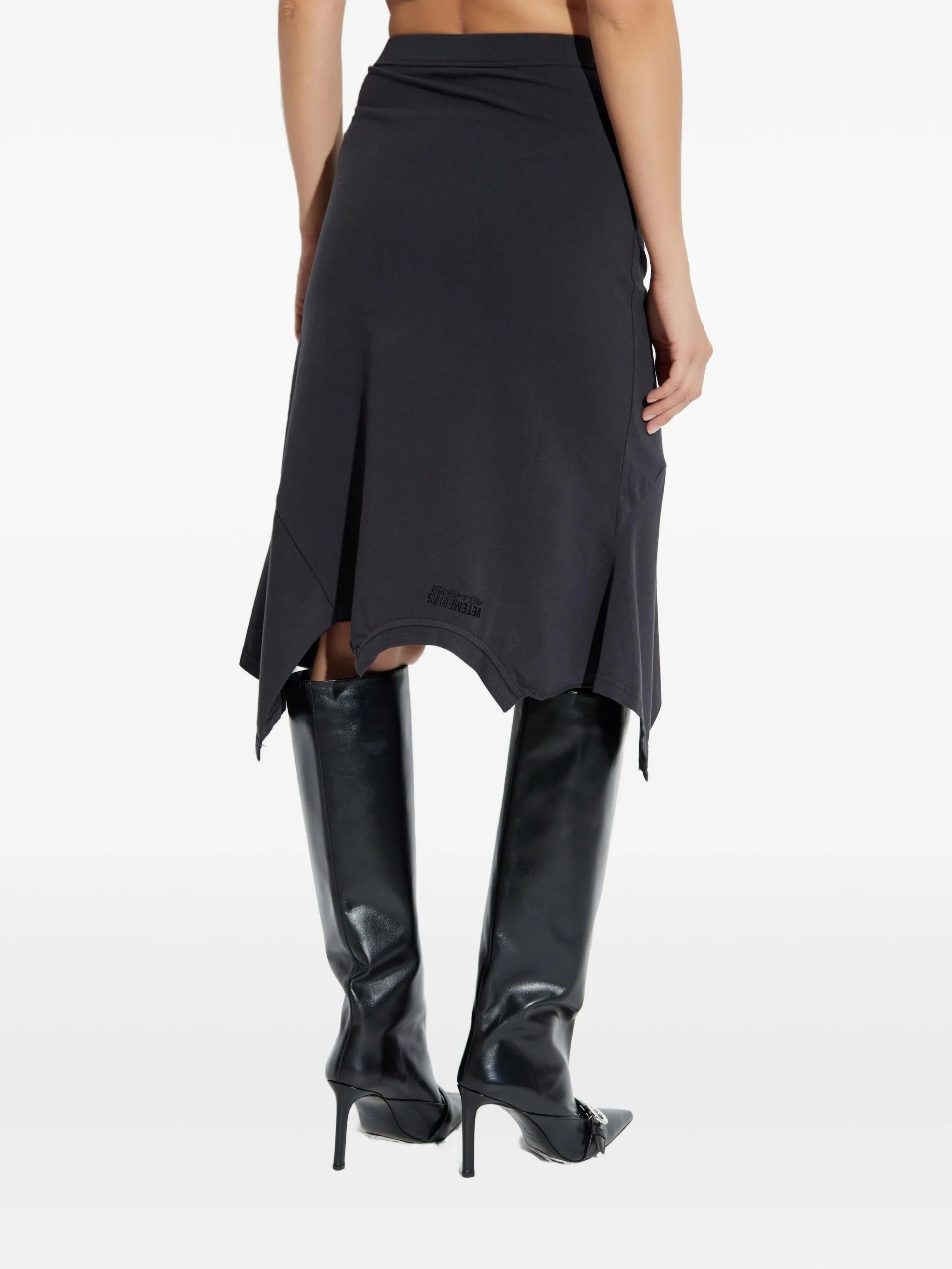 LOGO UPSIDE DOWN T SKIRT