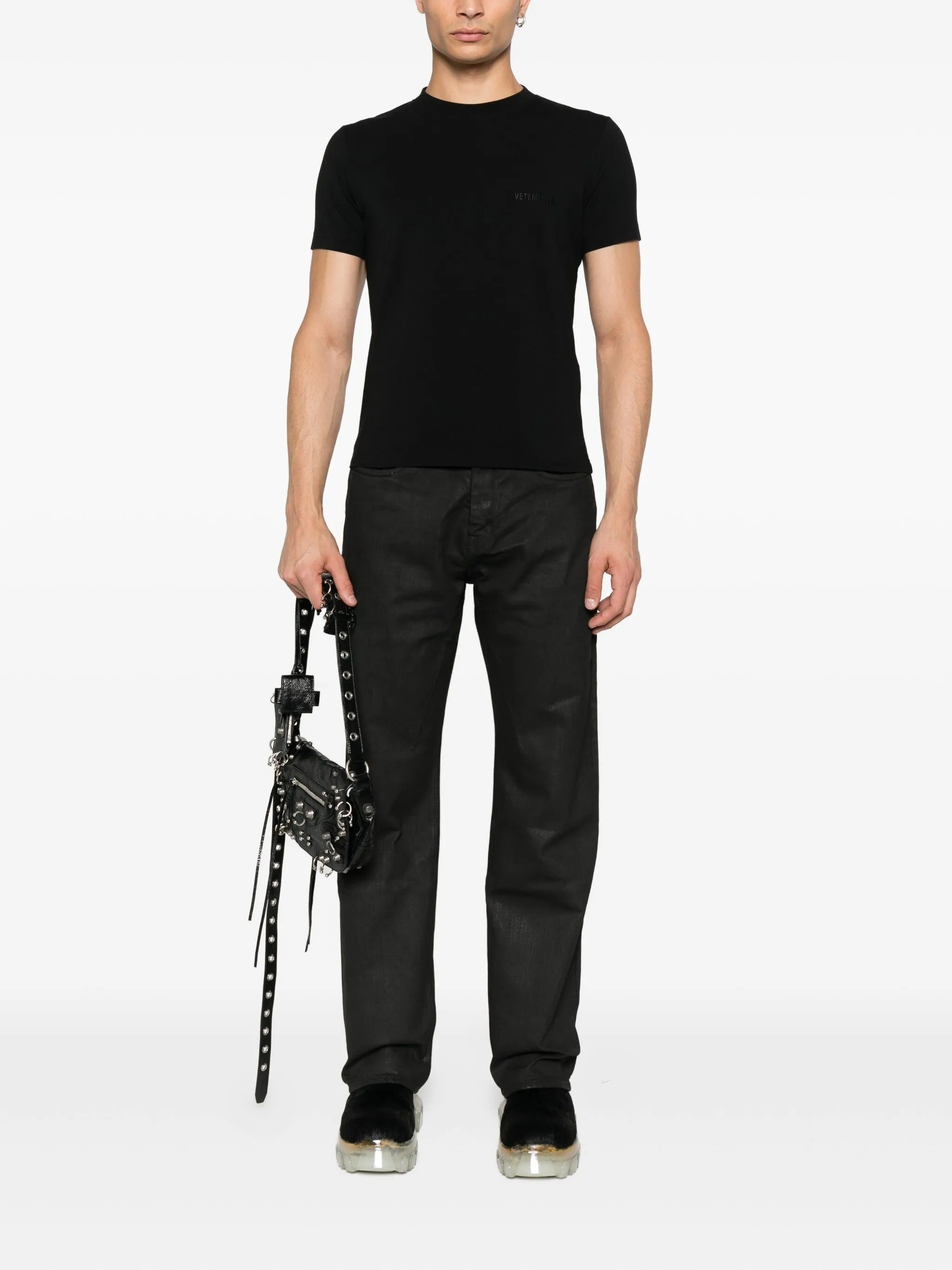 LOGO FITTED T SHIRT MEN