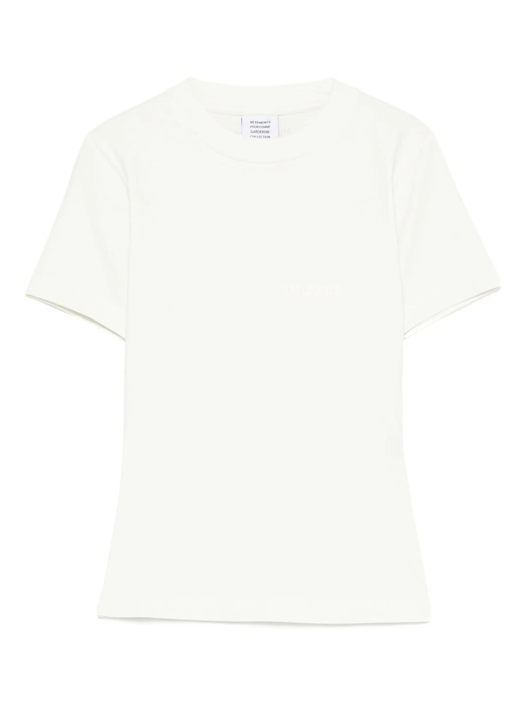 LOGO FITTED T SHIRT WOMEN