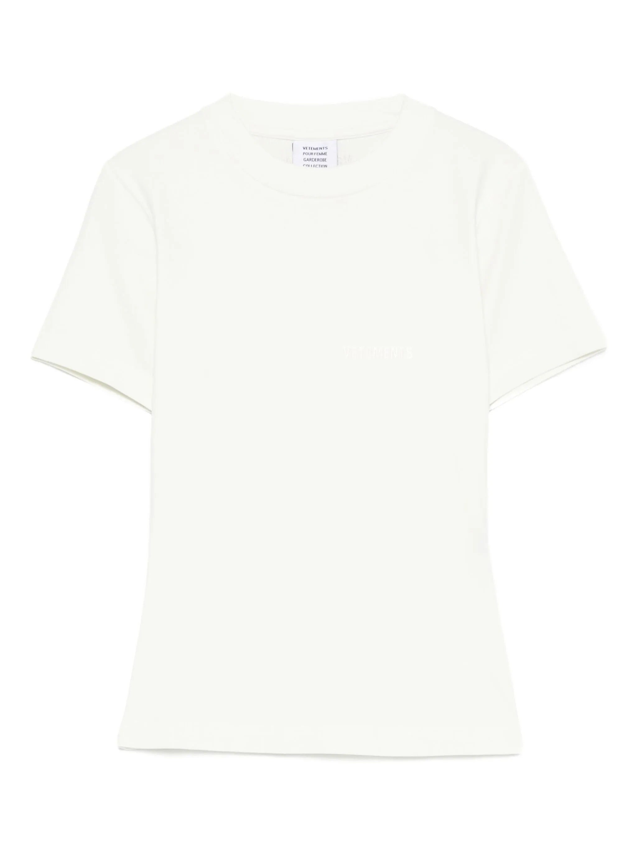 LOGO FITTED T SHIRT WOMEN