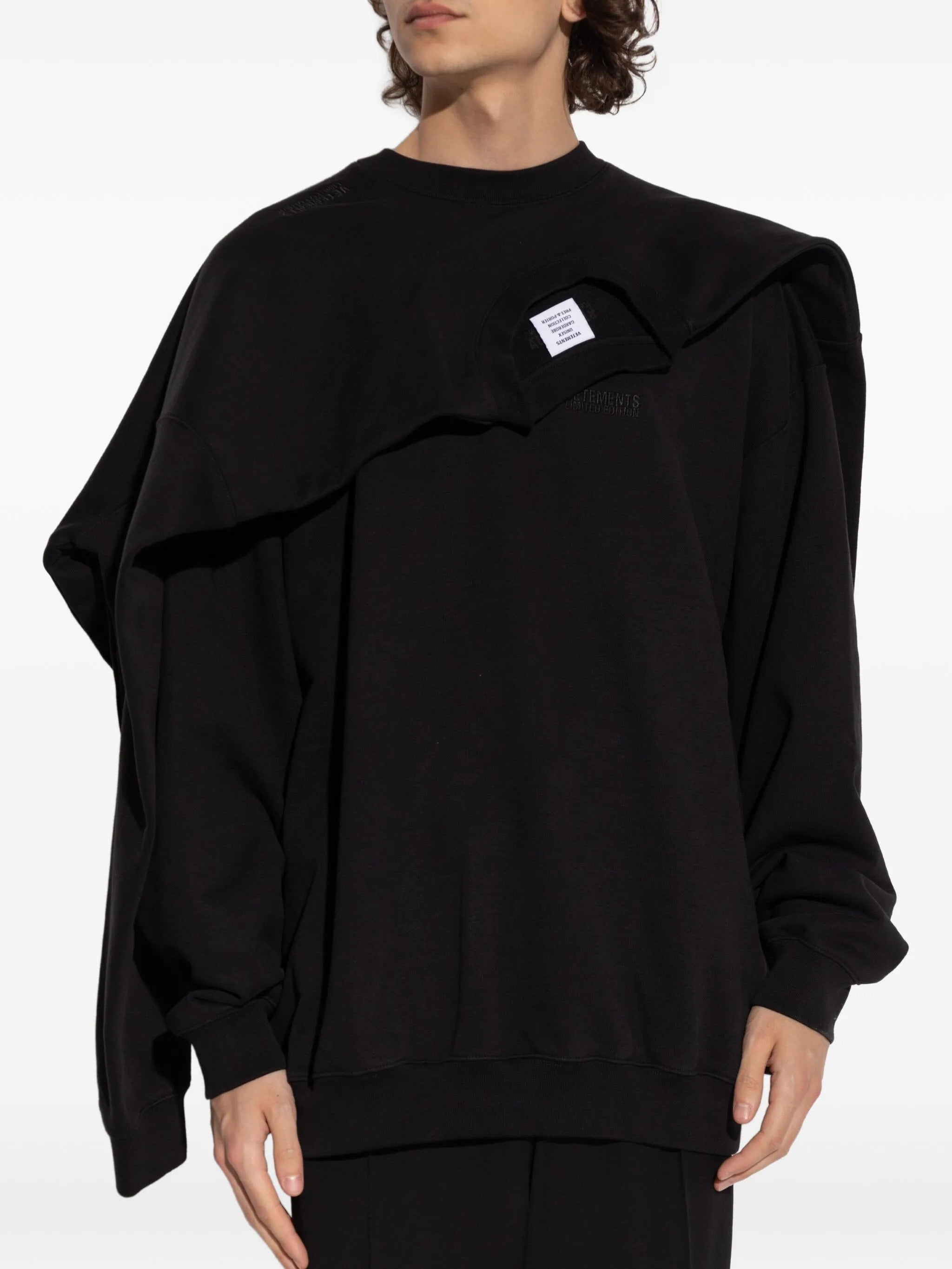 DOUBLE LAYERED SWEATSHIRT