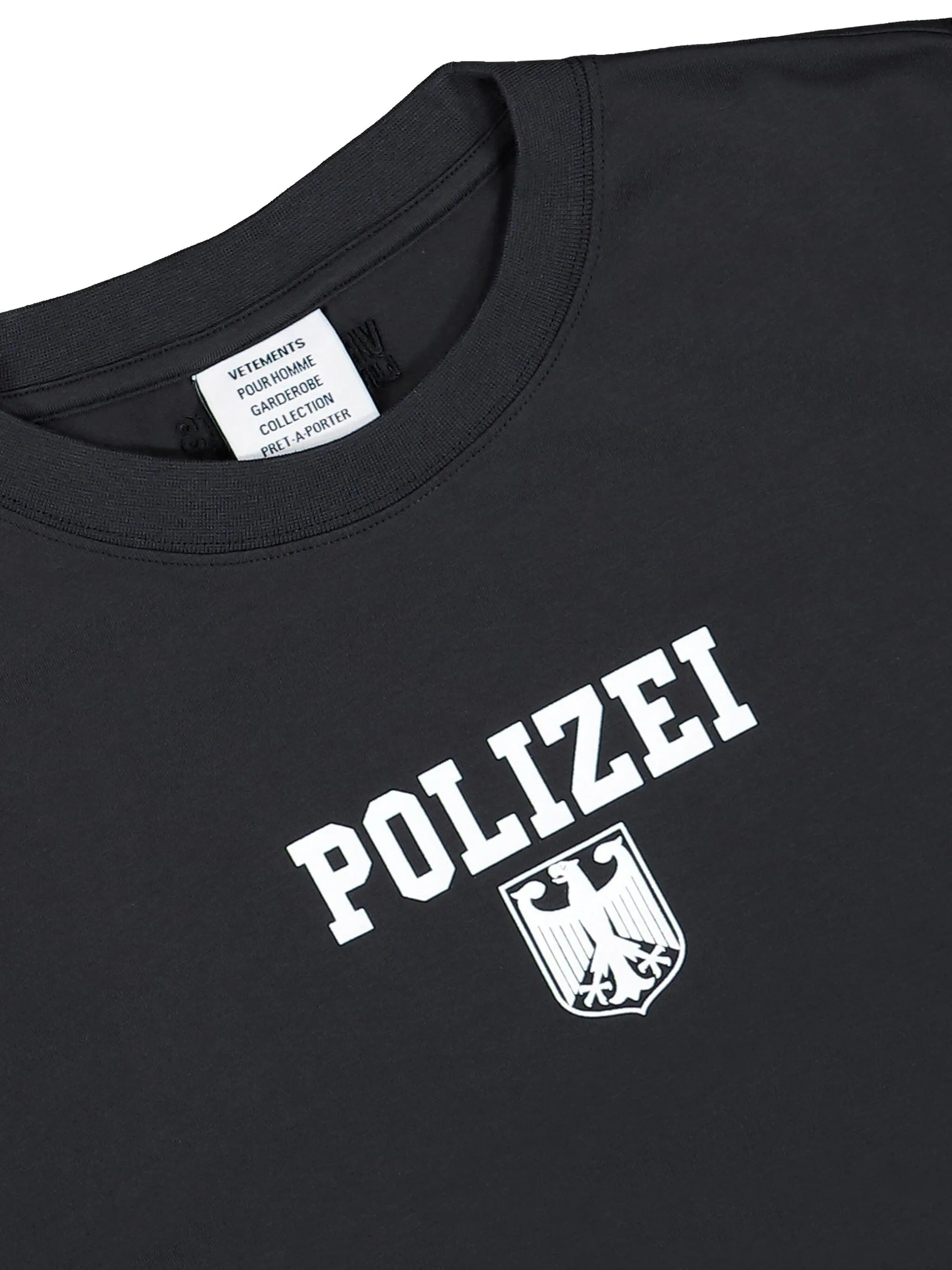 POLIZEI FITTED T SHIRT MEN