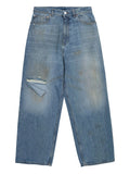 DISTRESSED BAGGY JEANS