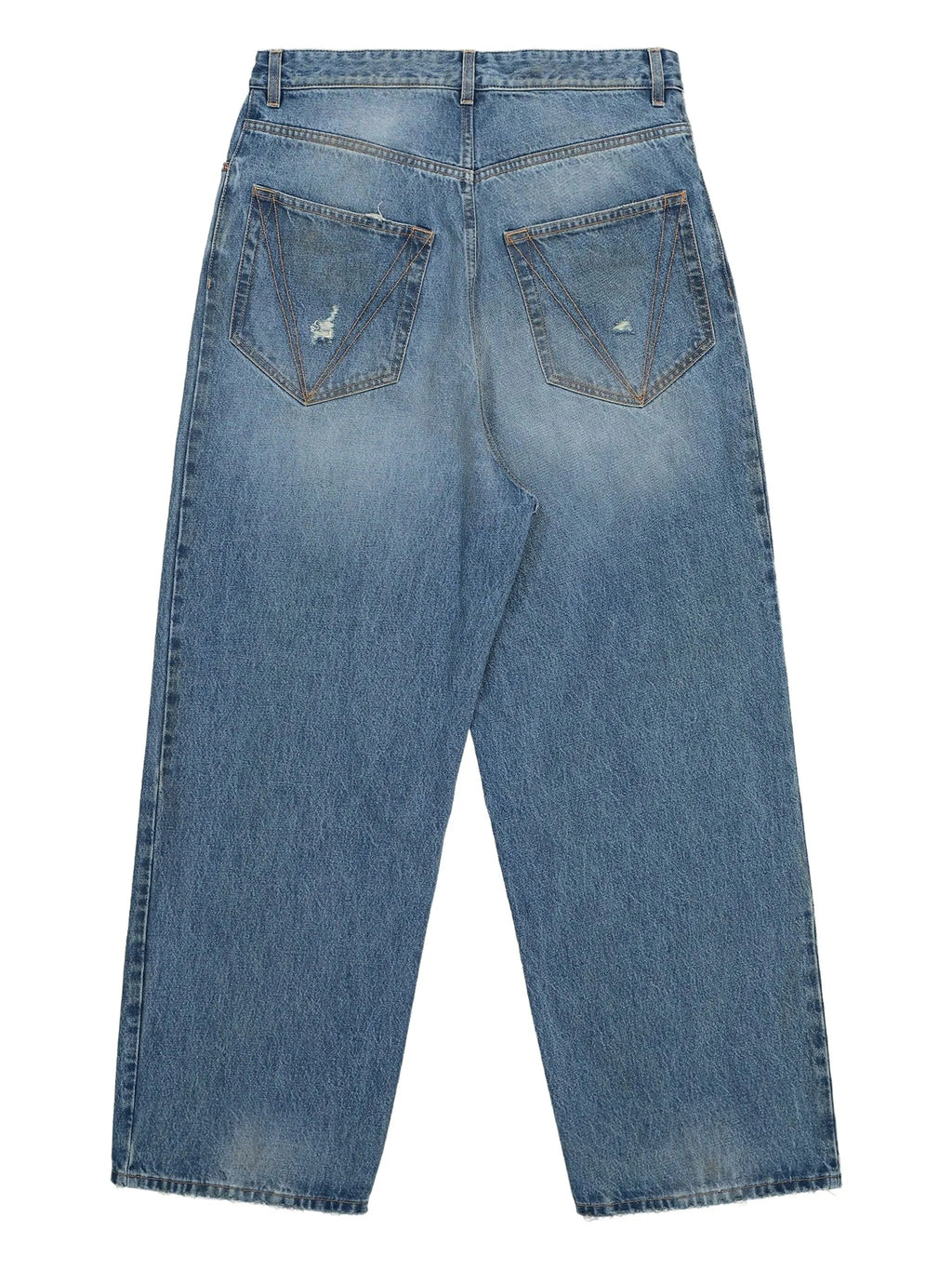 DISTRESSED BAGGY JEANS