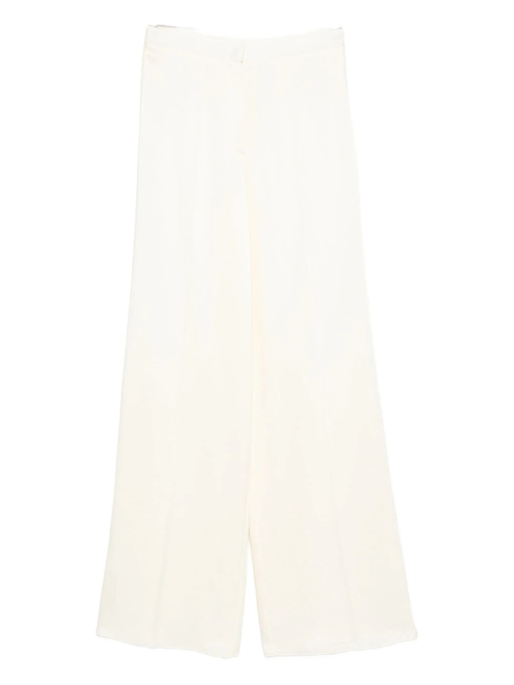 shiny anvers satin high waist embroidered pants