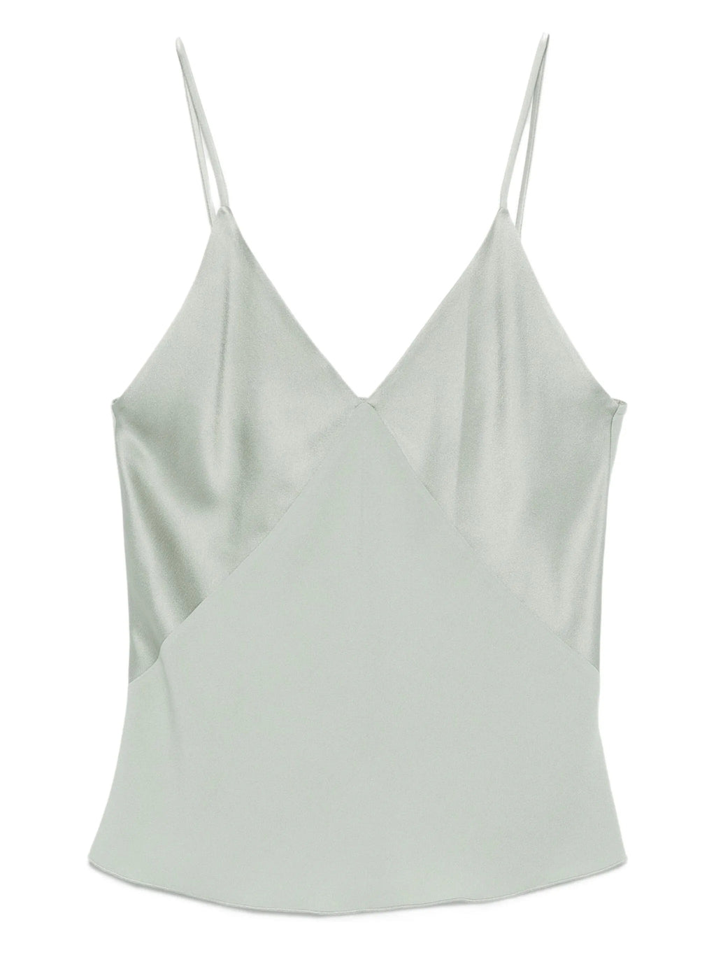 shiny anvers satin strap top