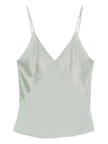 shiny anvers satin strap top