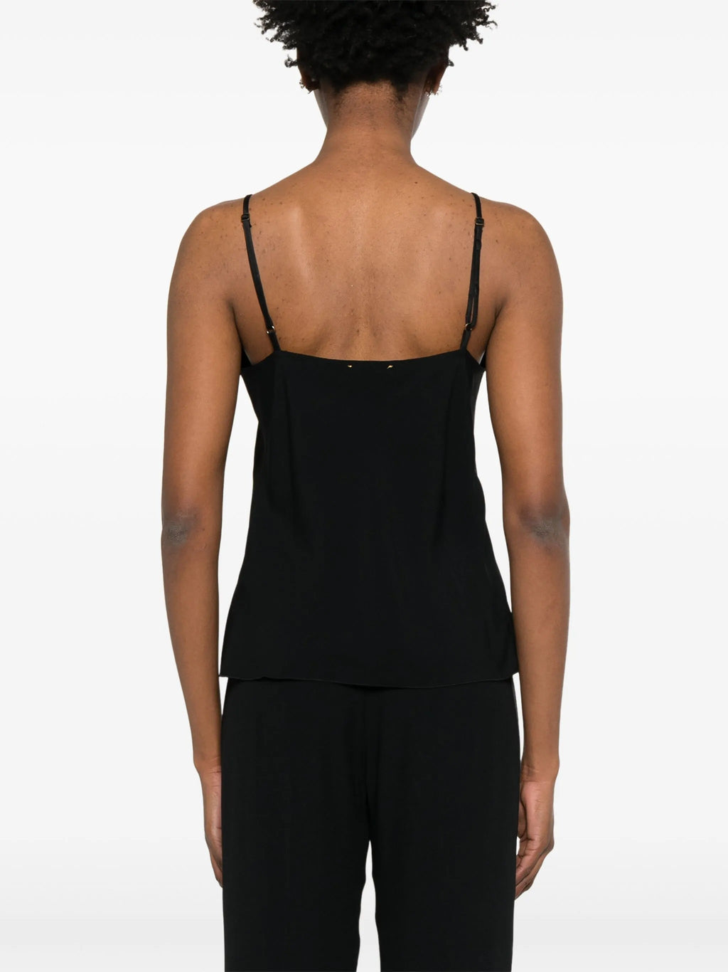 shiny anvers satin strap top