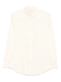 essential heavy stretch silk satin shirt