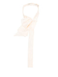 heavy stretch silk satin bow tie