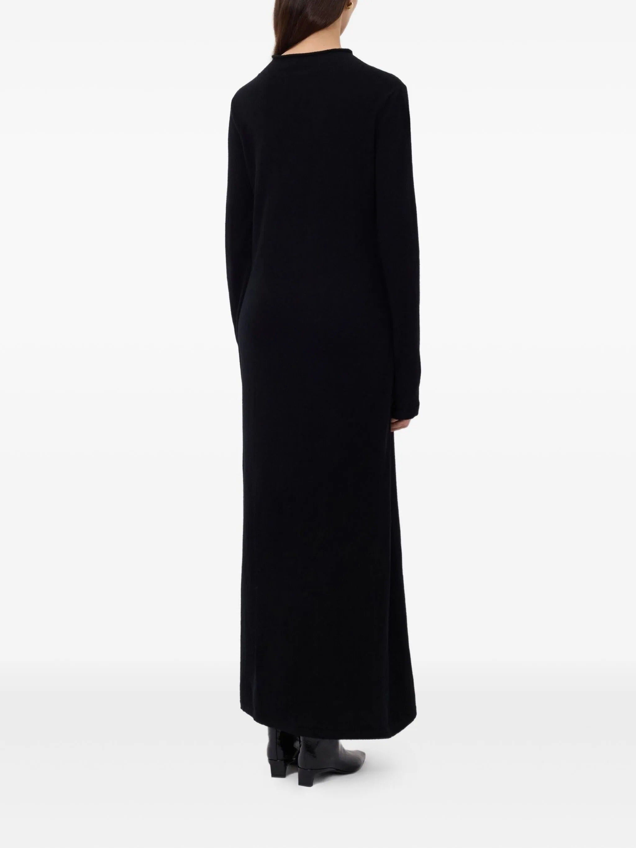 LUCERO DRAPED KNIT DRESS