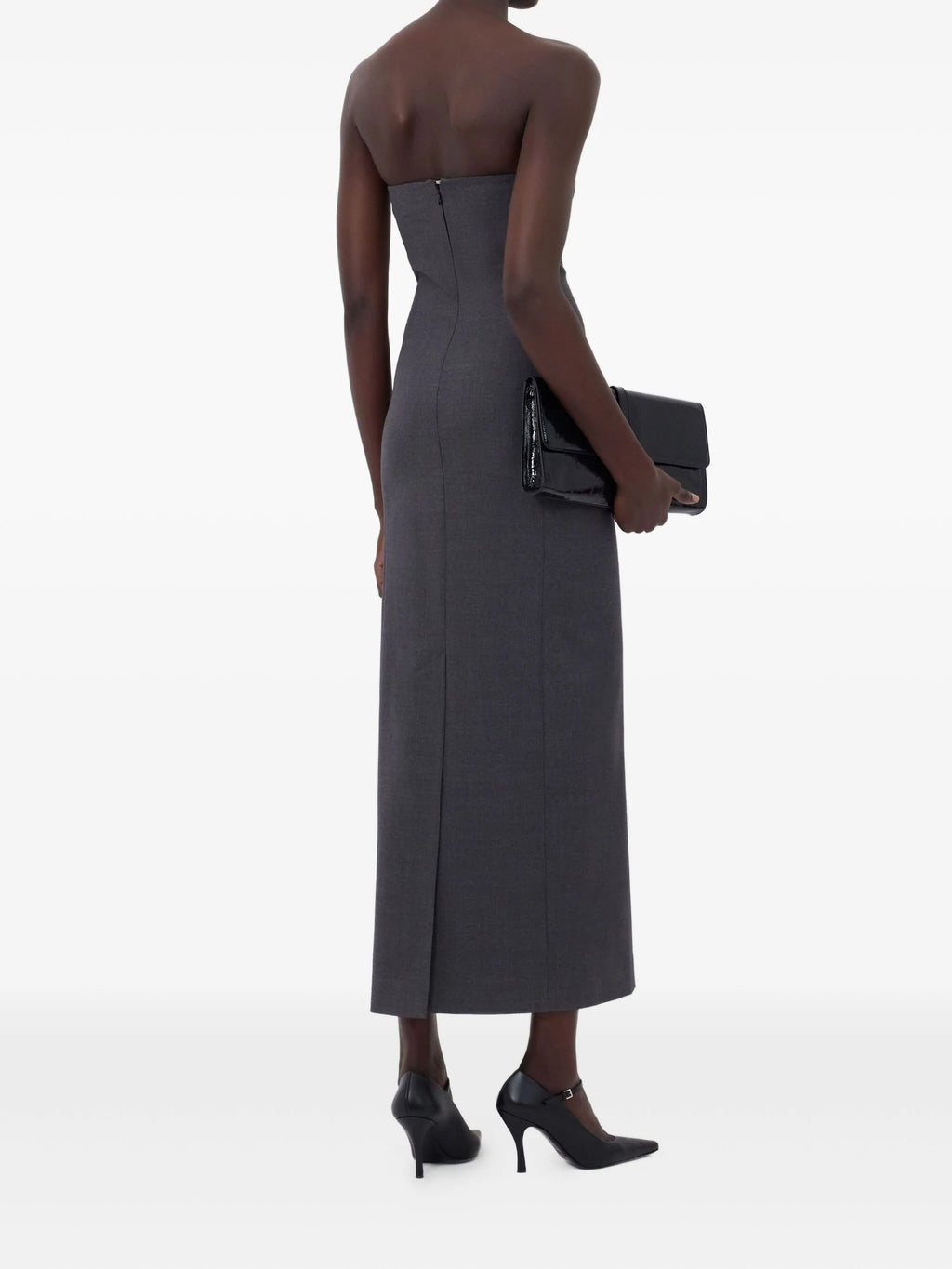 SHILO BUSTIER MAXI DRESS