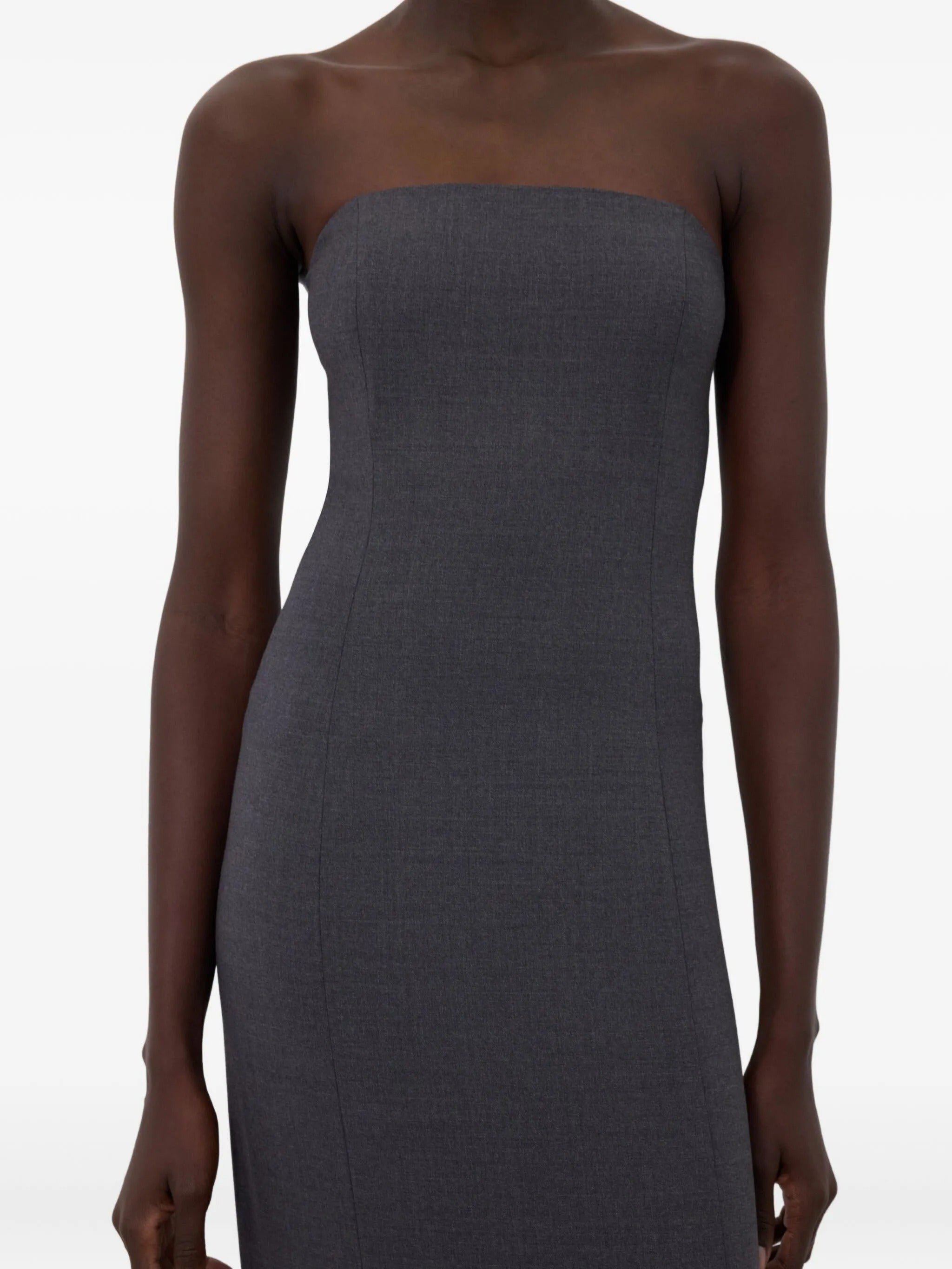 SHILO BUSTIER MAXI DRESS