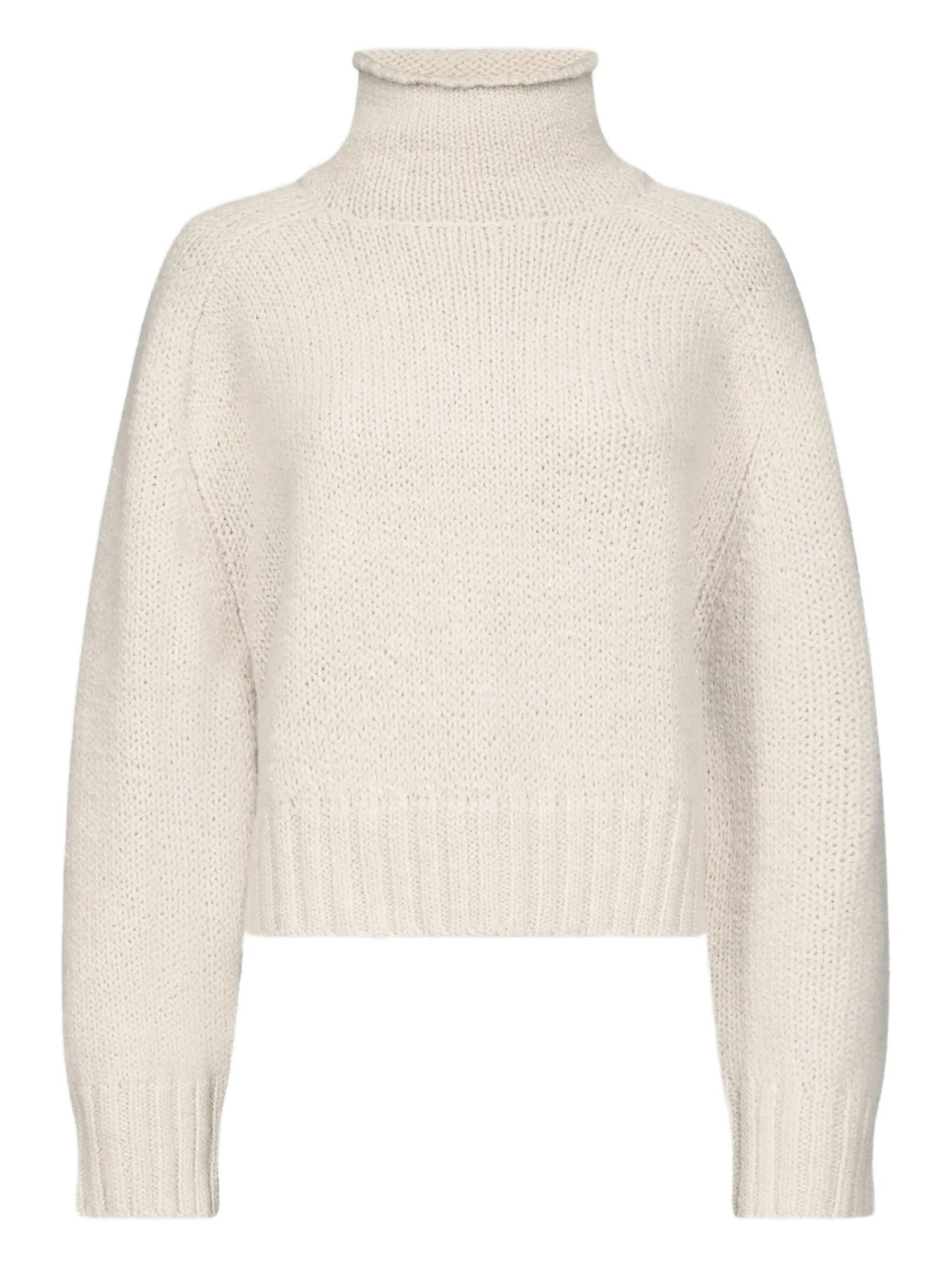 KEAN STAND COLLAR SWEATER