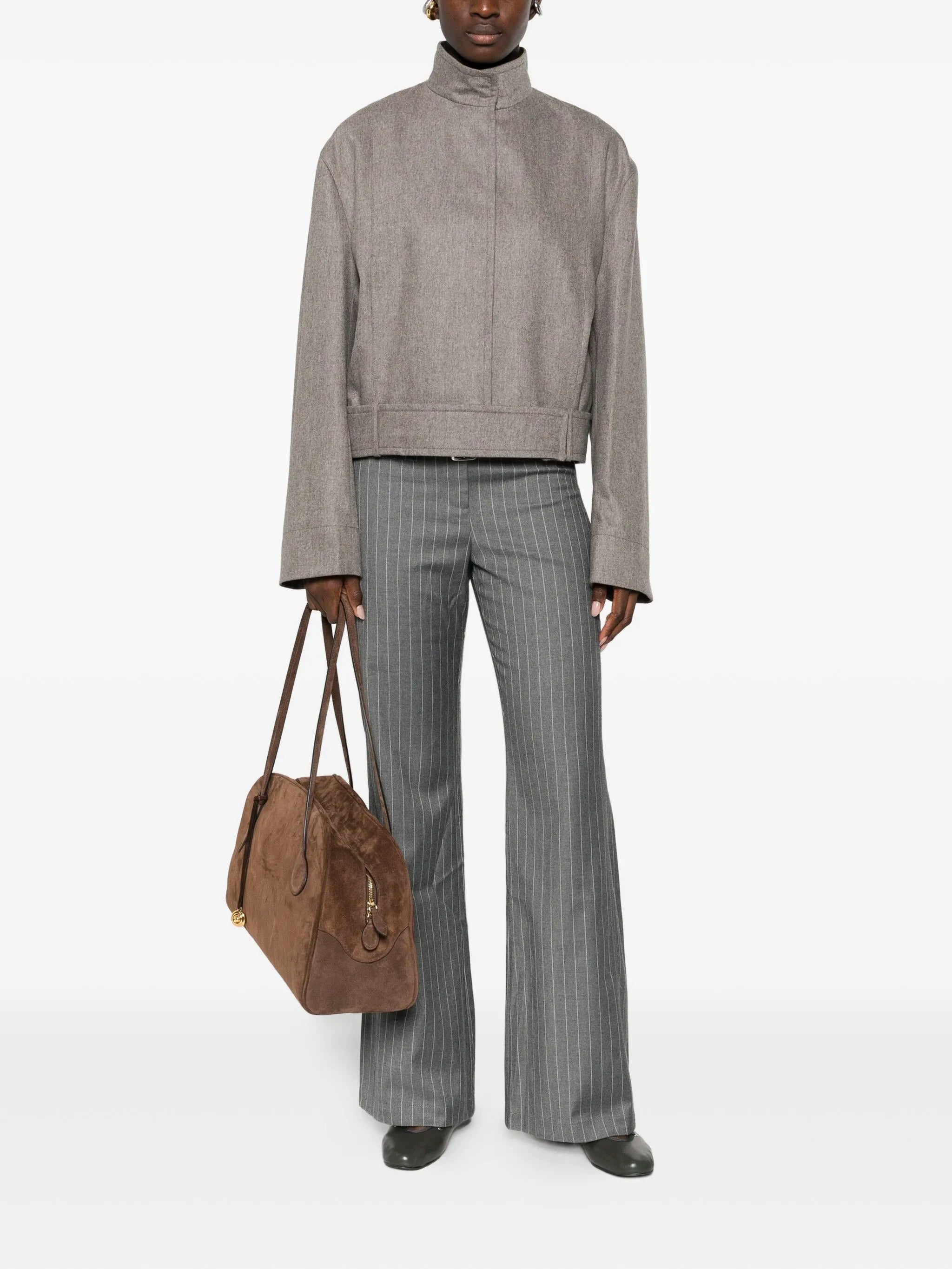 FAES STAND COLLAR JACKET