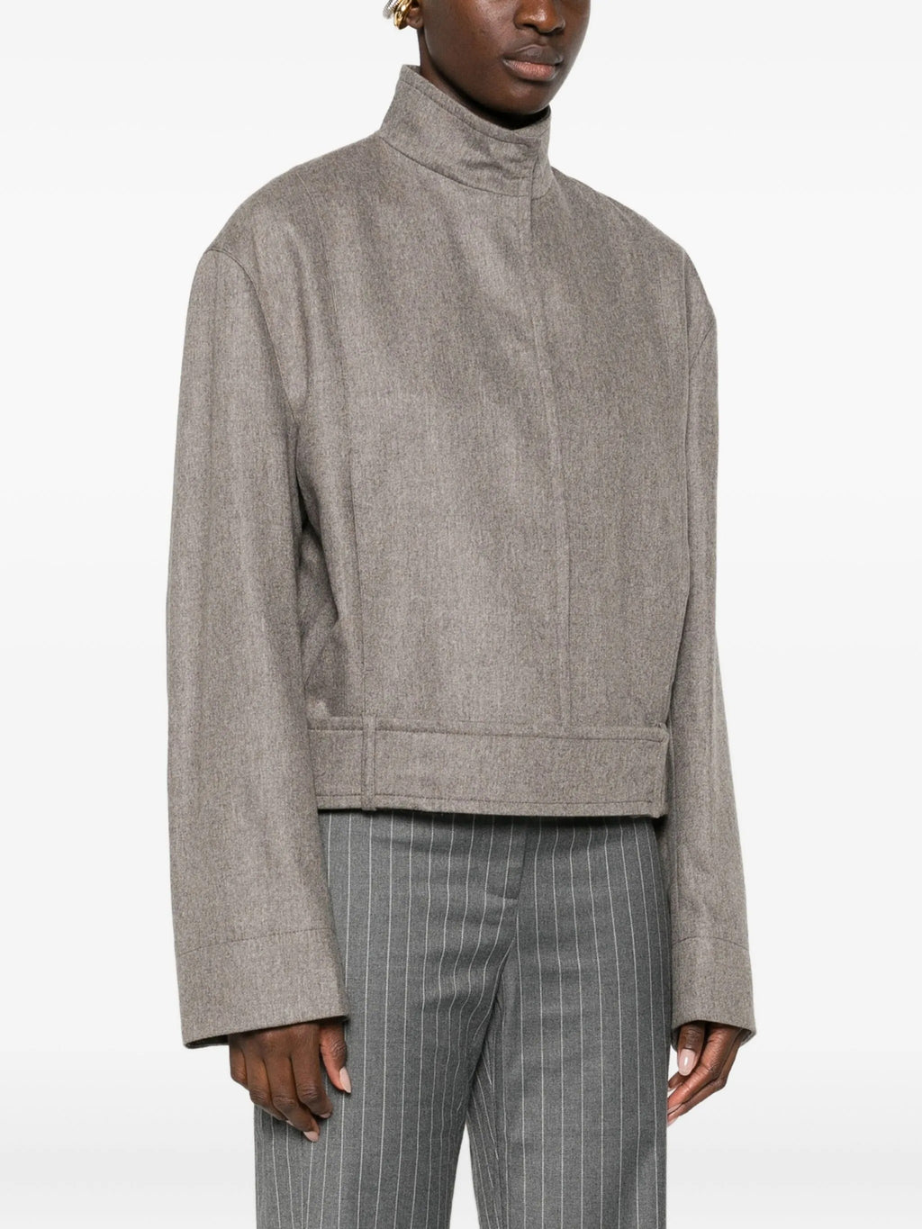 FAES STAND COLLAR JACKET