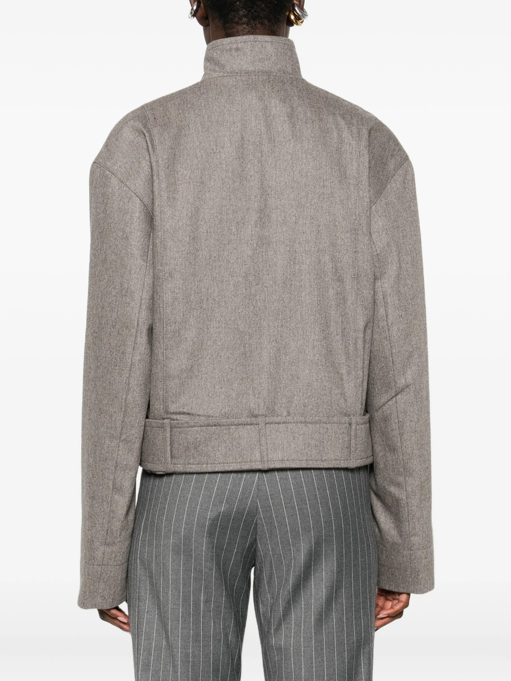 FAES STAND COLLAR JACKET