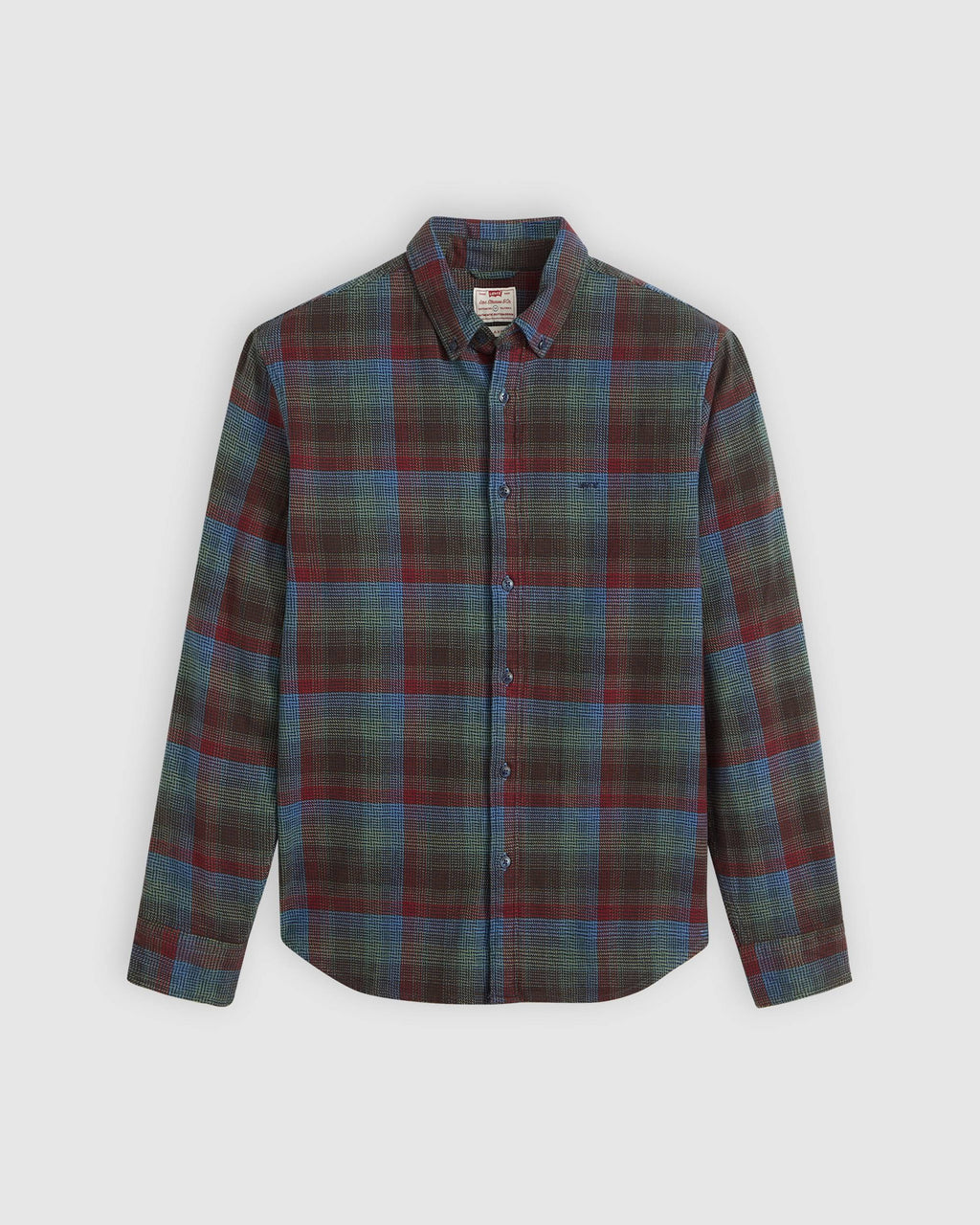 AUTHENTIC BUTTON DOWN BENNETT PLAID NAVY