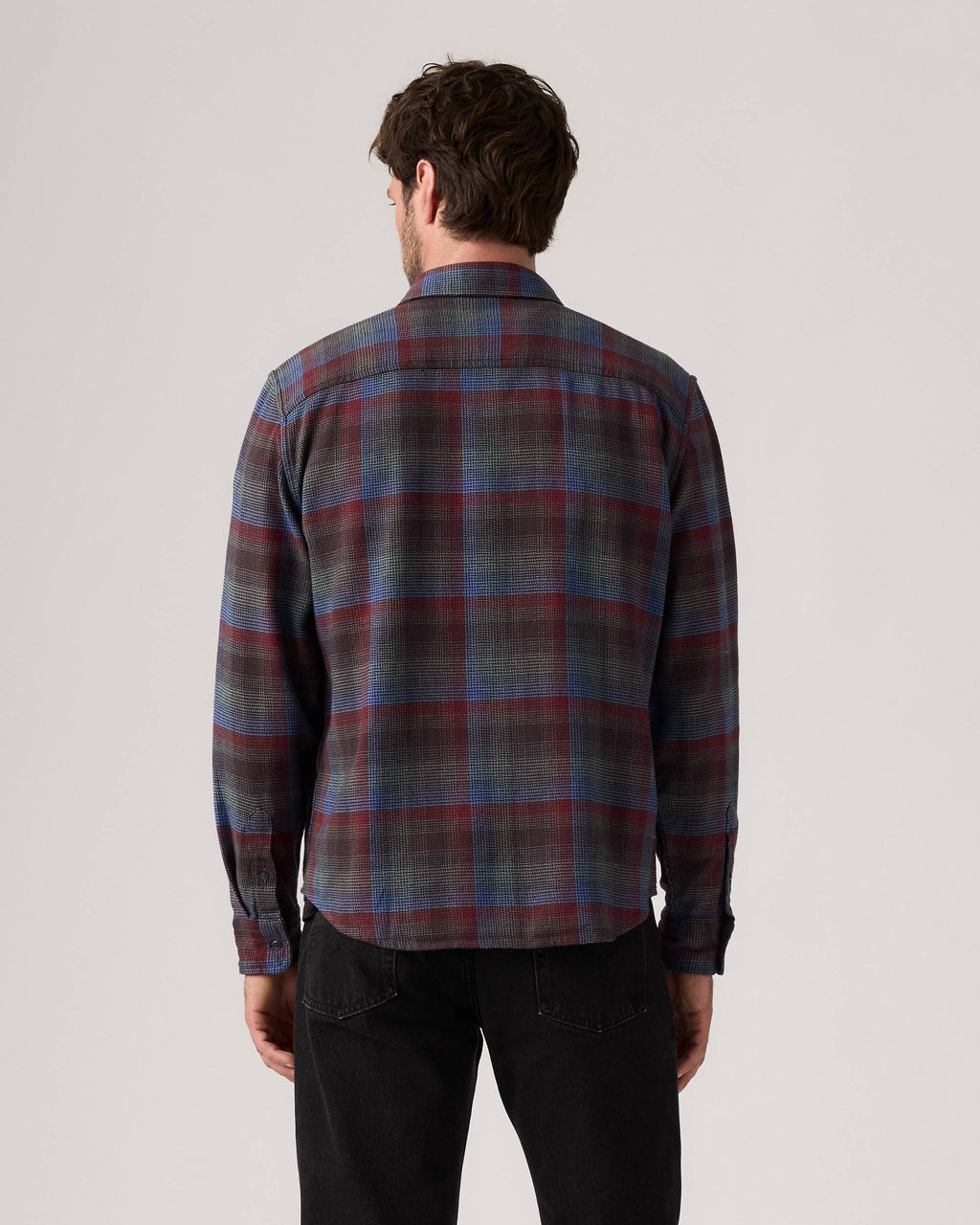 AUTHENTIC BUTTON DOWN BENNETT PLAID NAVY