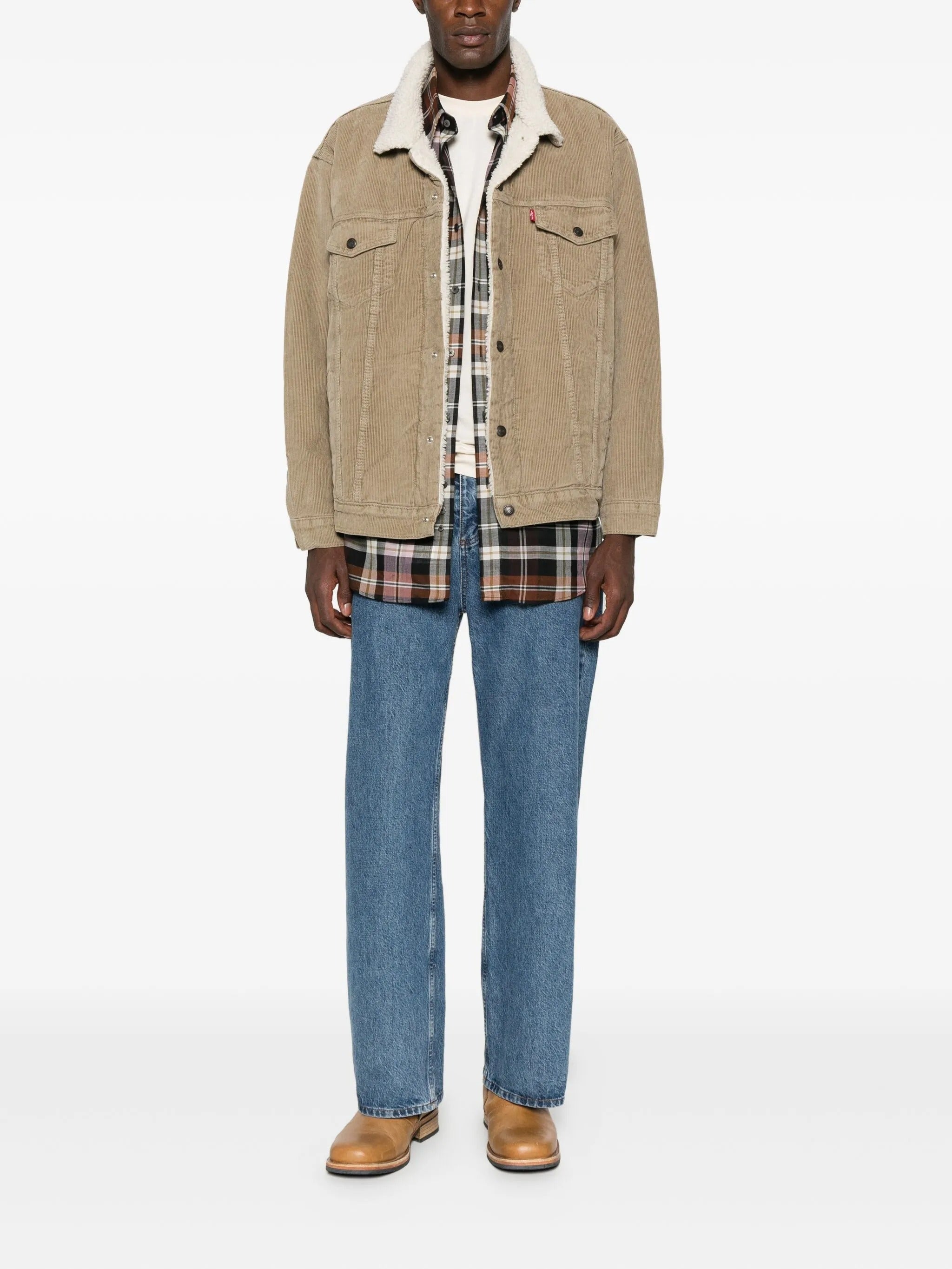 RELAXED FIT SHERPA TRKR TIMBER WOLF