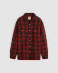 JACKSON WORKER CALVIN PLAID RHYTHMIC RED