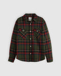 RELAXED FIT WESTERN HERMAN PLAID DUFFEL
