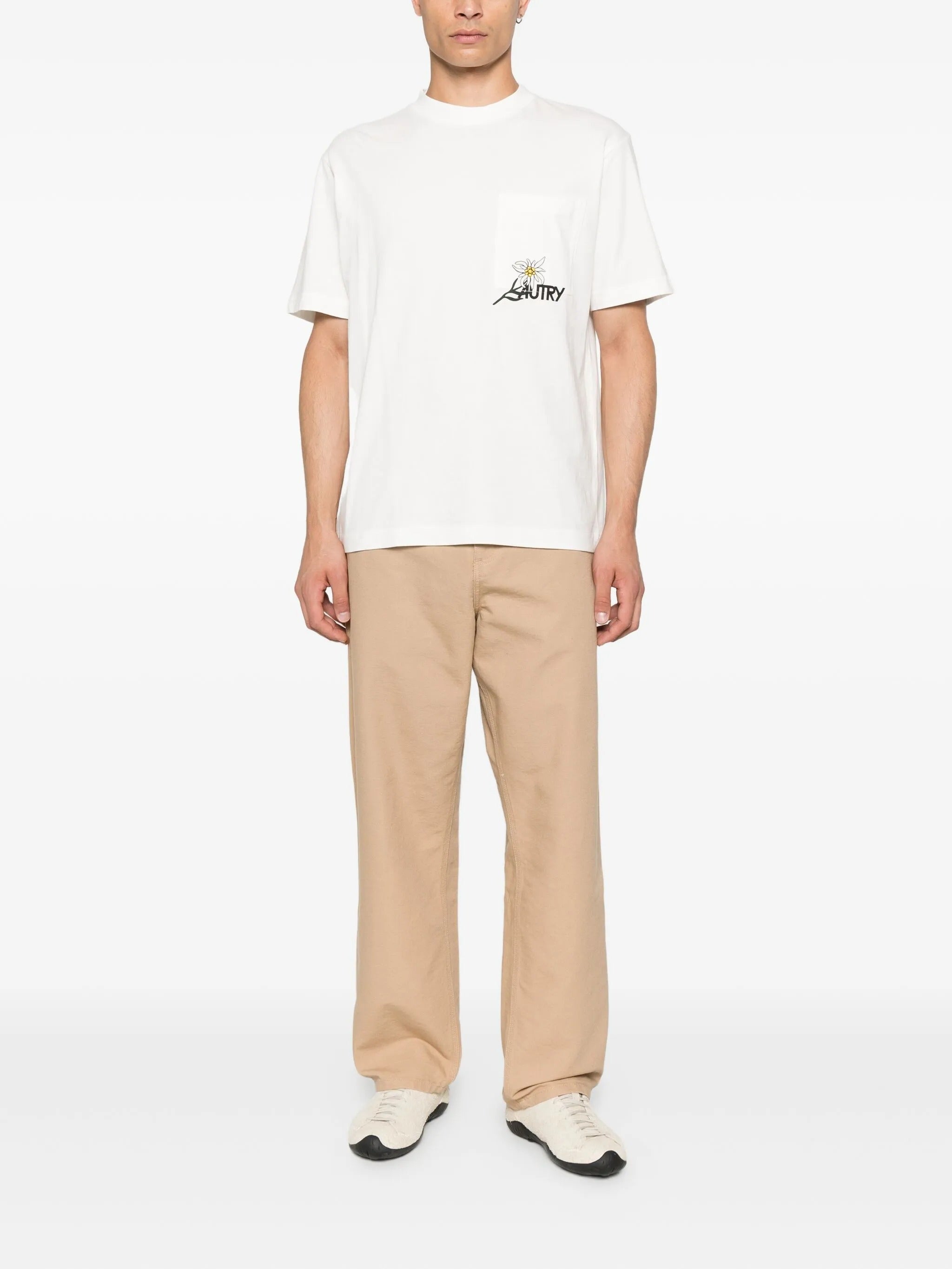 T-SHIRT MAIN UNISEX  COTTON WHITE