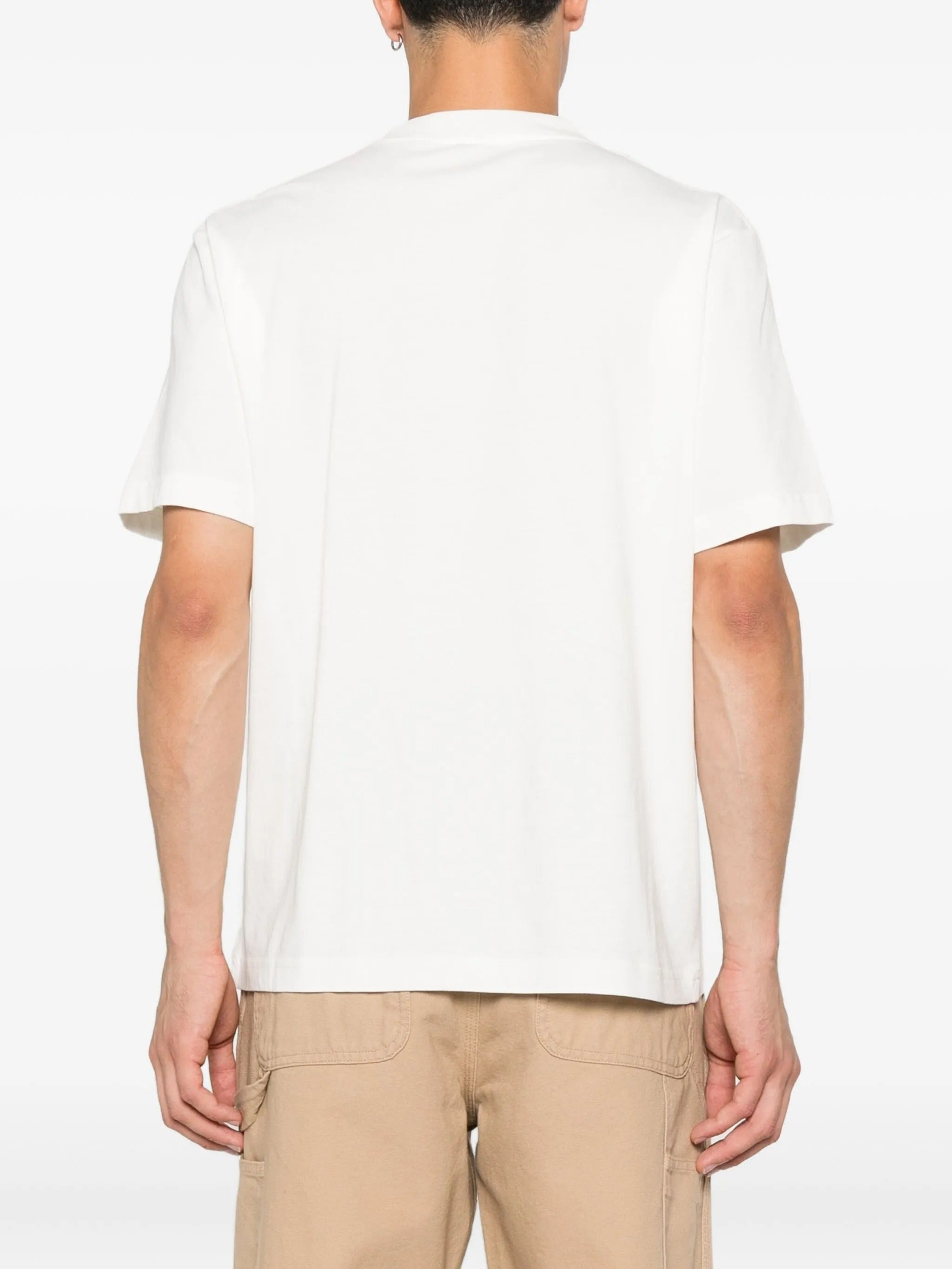T-SHIRT MAIN UNISEX  COTTON WHITE