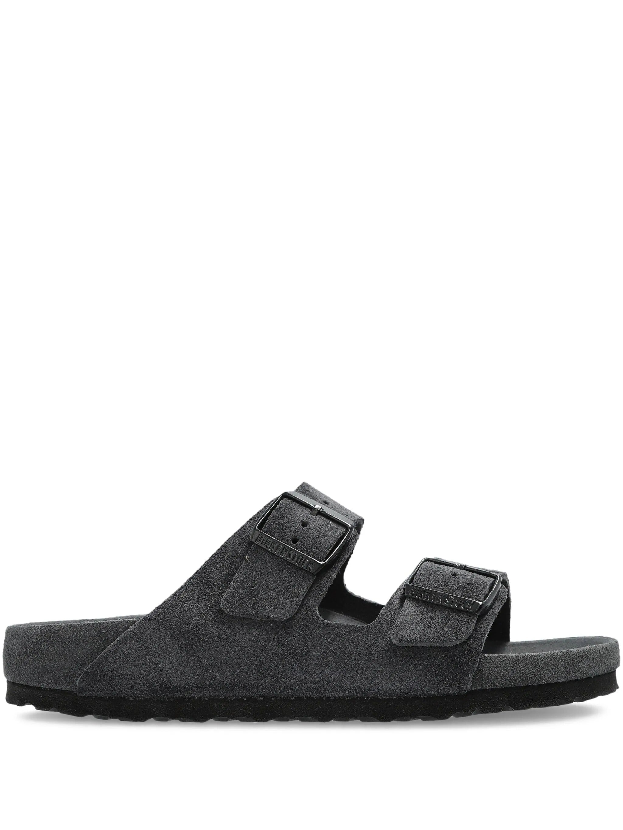 Arizona Exquisite allover charcoal, Suede Leather