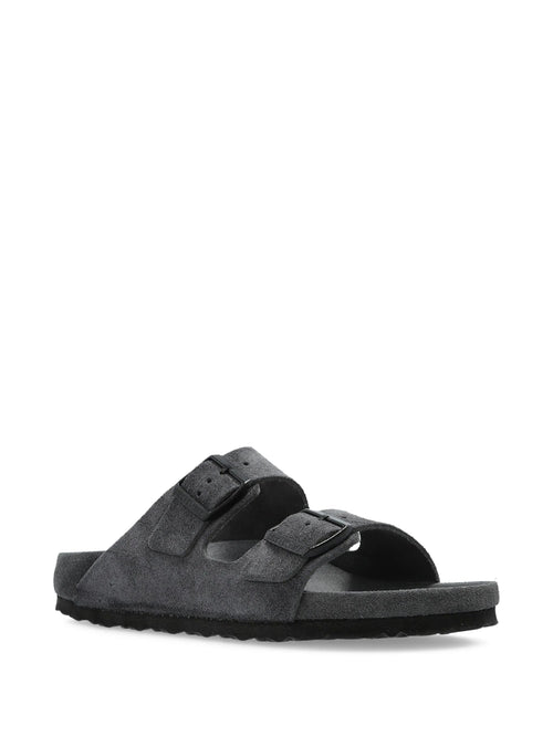 Arizona Exquisite allover charcoal, Suede Leather