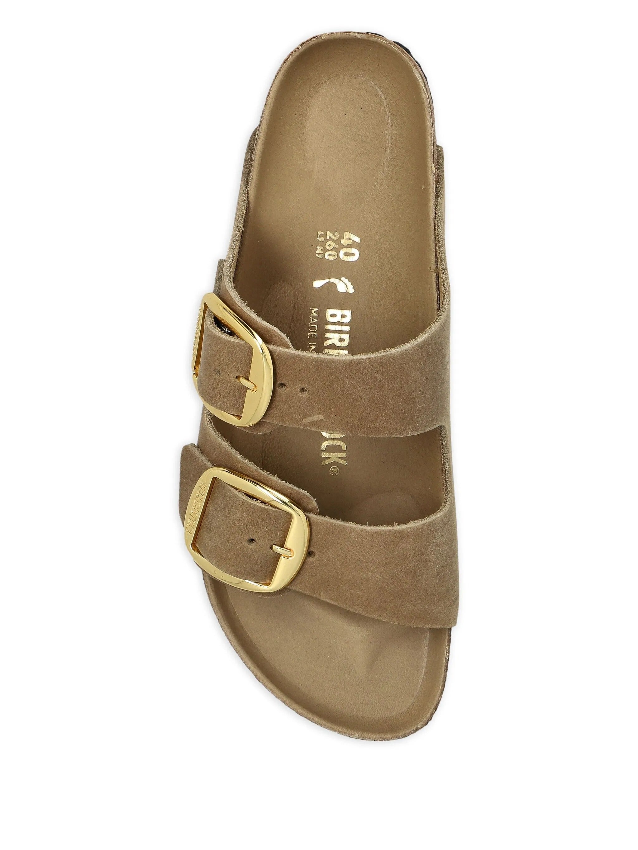 Arizona Big Buckle tabacco brown, Oiled Leather