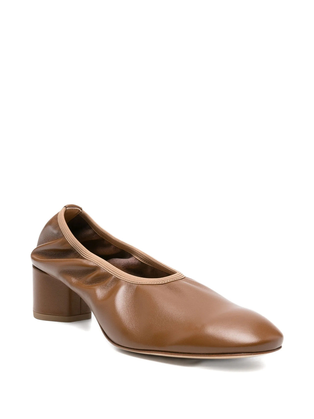GEMMA NAPPA LEATHER TOBACCO