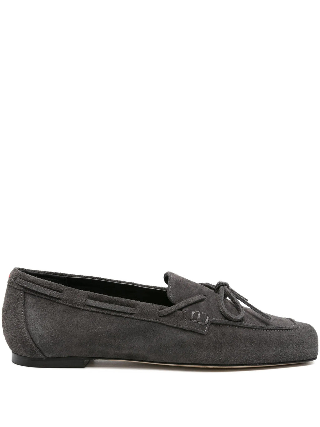 JASPER COW SUEDE LEATHER CHARCOAL