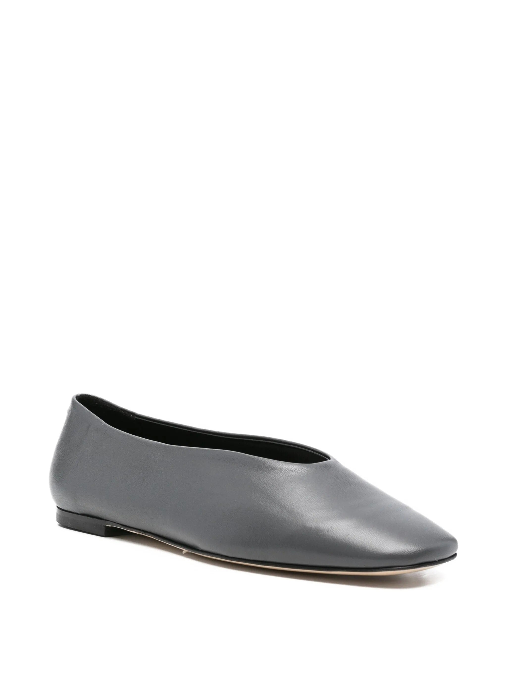 KIRSTEN NAPPA LEATHER CHARCOAL