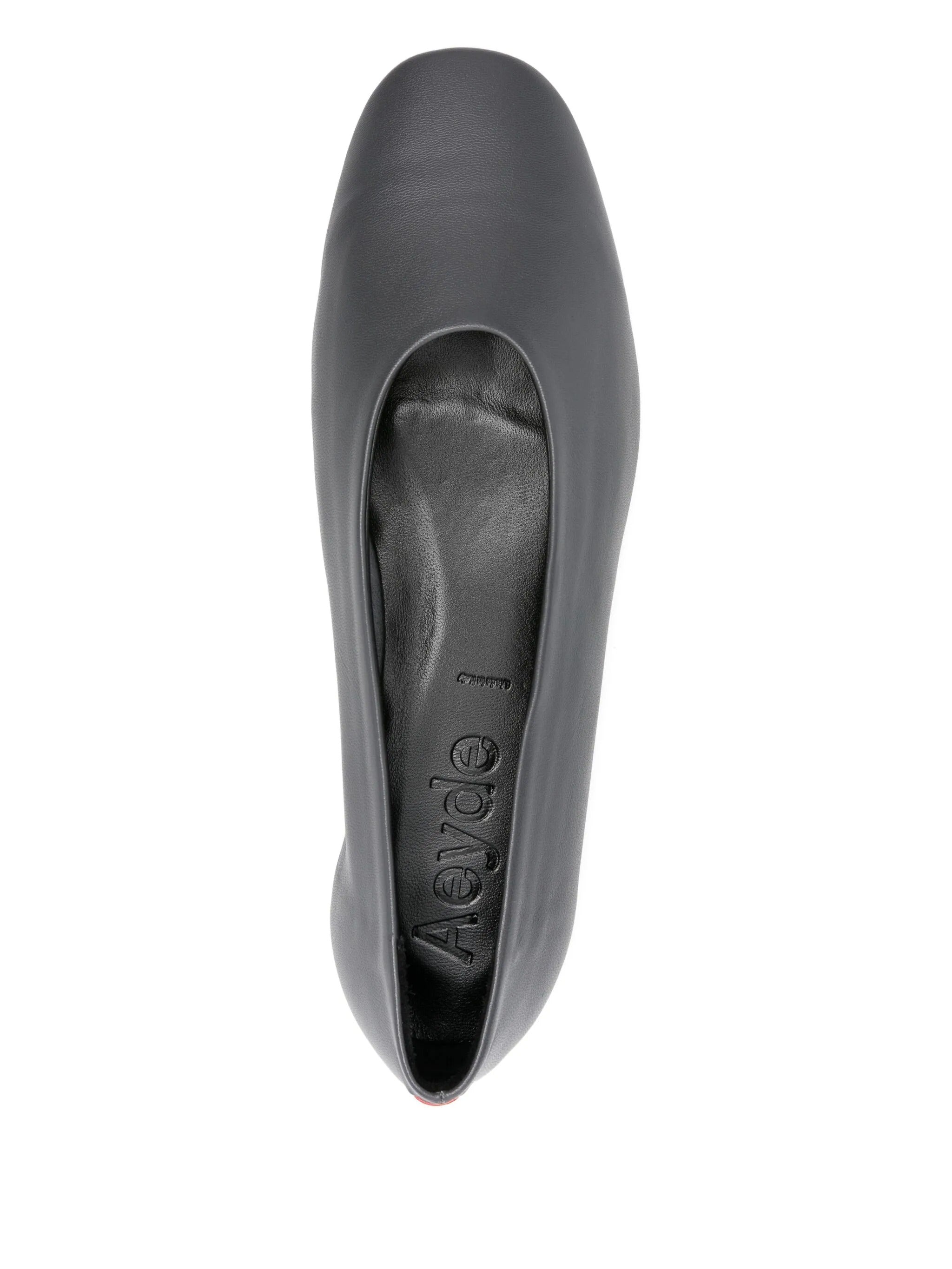 KIRSTEN NAPPA LEATHER CHARCOAL