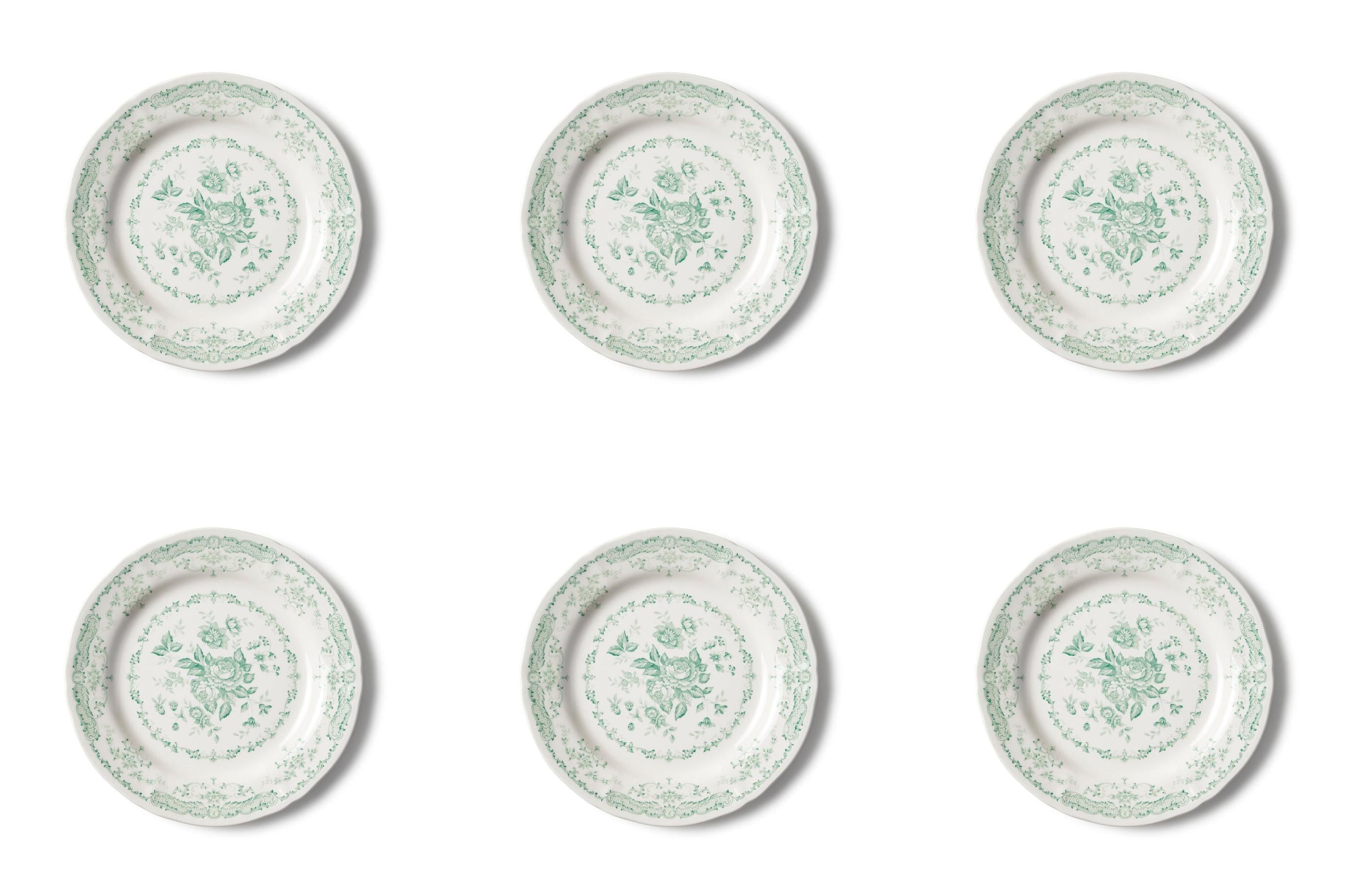 PIATTO PIANO CM.26 ROSE SALVIA